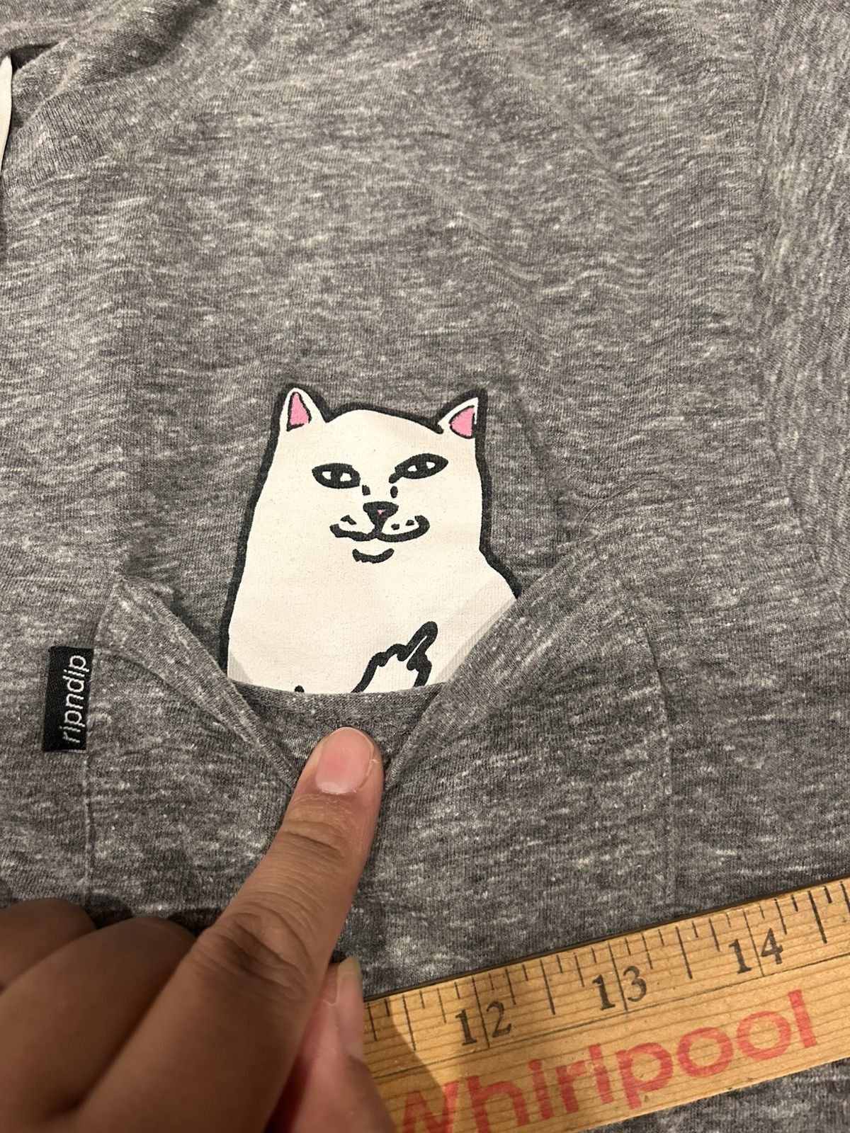 RIPNDIP RIPNDIP T-Shirt Shirt Lord Nermal Cat Graphic Streetwear Size US S / EU 44-46 / 1 - 7 Thumbnail