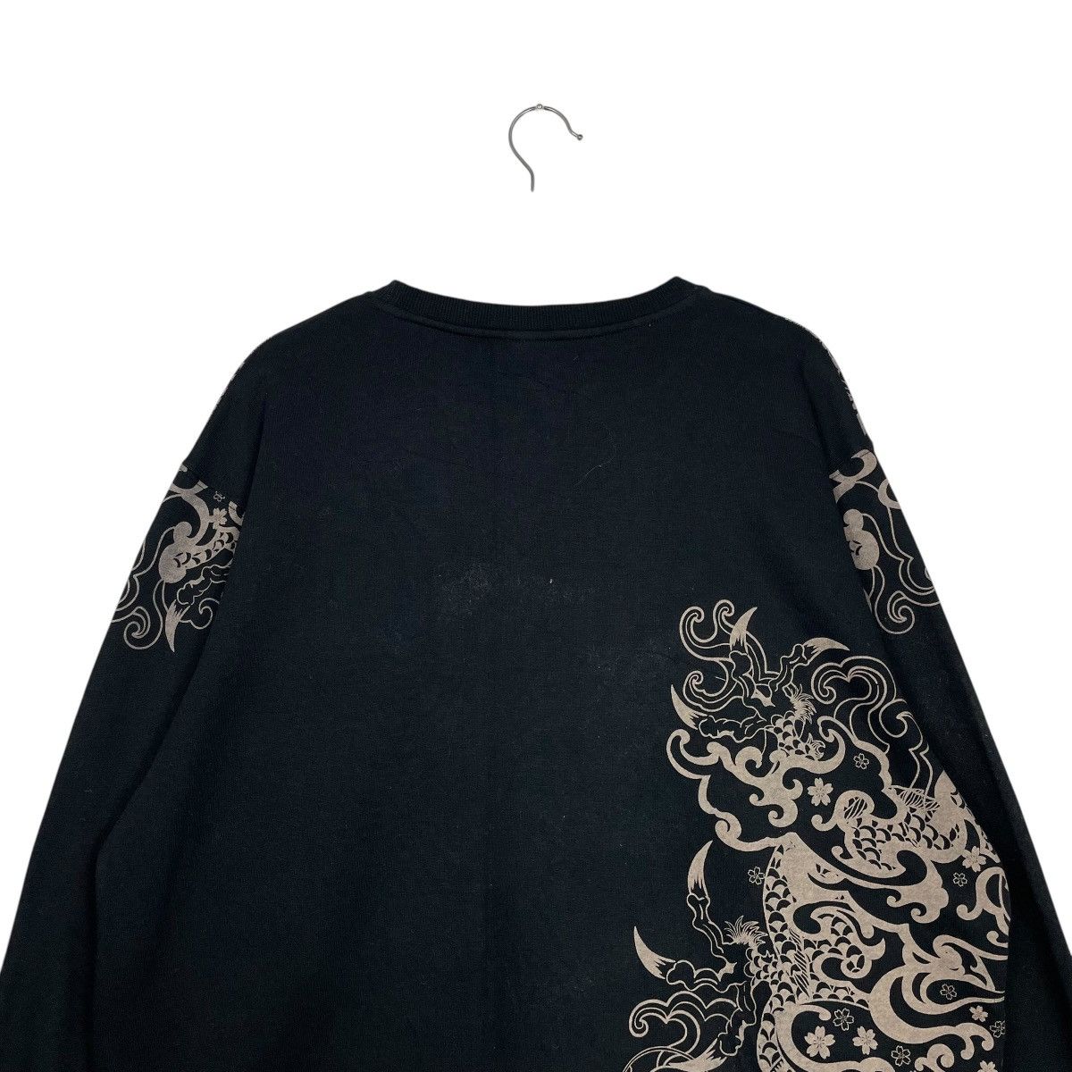 Japanese Brand Strange Heaven Sukajan Dragon Sweatshirt