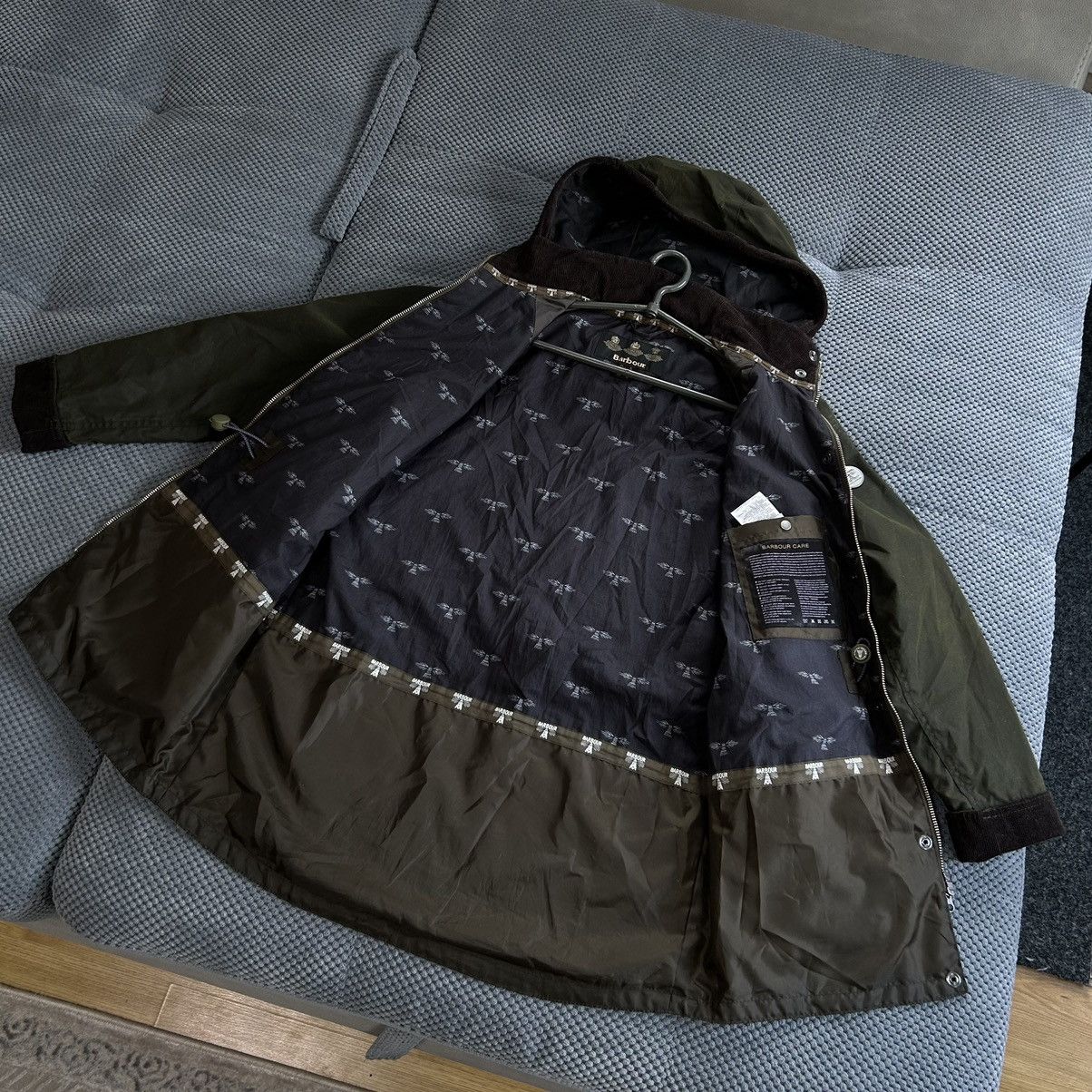 Barbour Barbour Brae Parka Green Wax Cotton Women's Jacket Coat Size M / US 6-8 / IT 42-44 - 7 Thumbnail