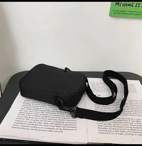 Vintage Mini Black Nylon Crossbody Bags Size ONE SIZE - 4 Thumbnail