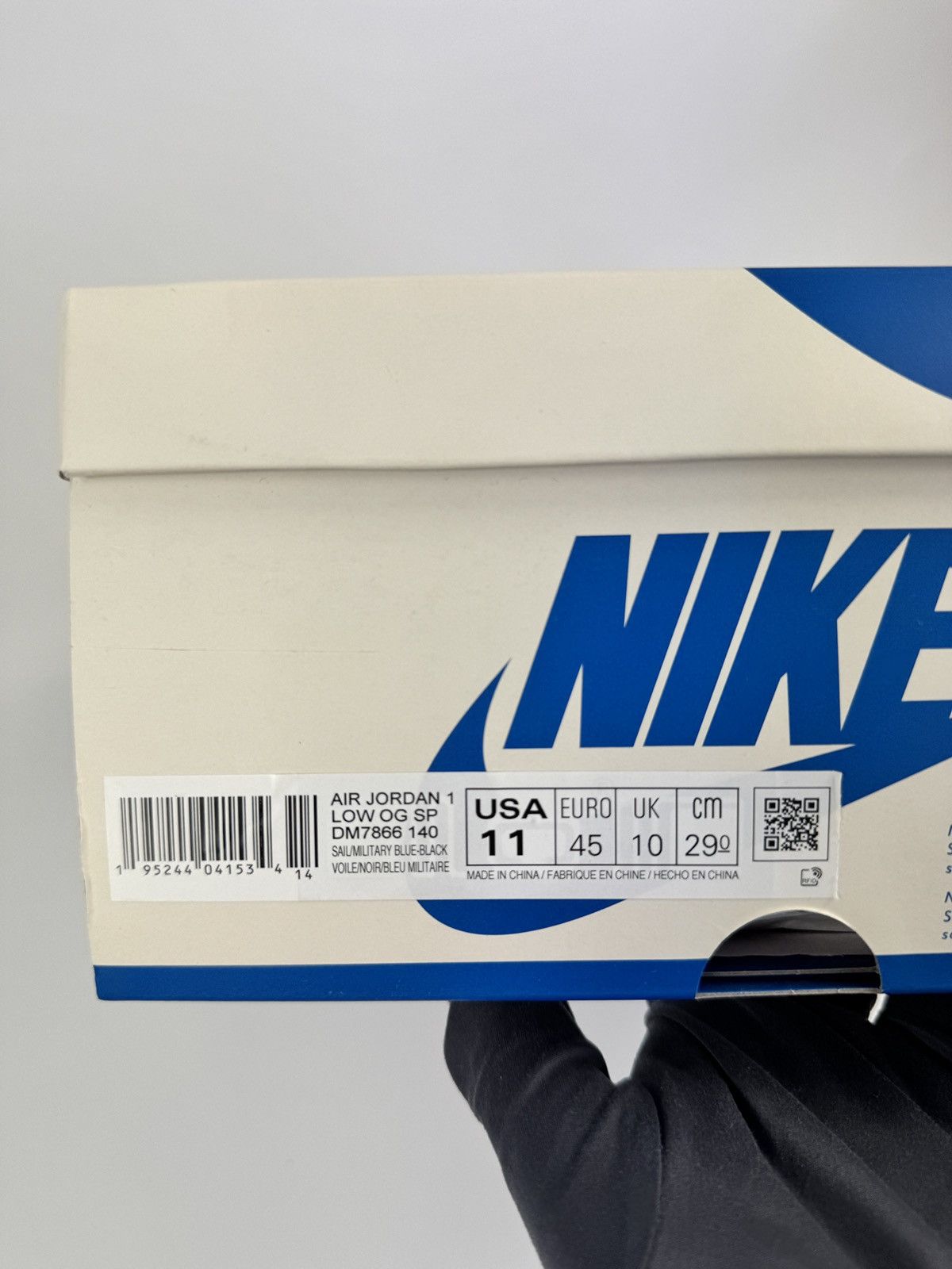 Nike × Travis Scott JORDAN 1 RETRO LOW FRAGMENT X TRAVIS SCOTT SNEAKERS Size US 11 / EU 44 - 17 Thumbnail