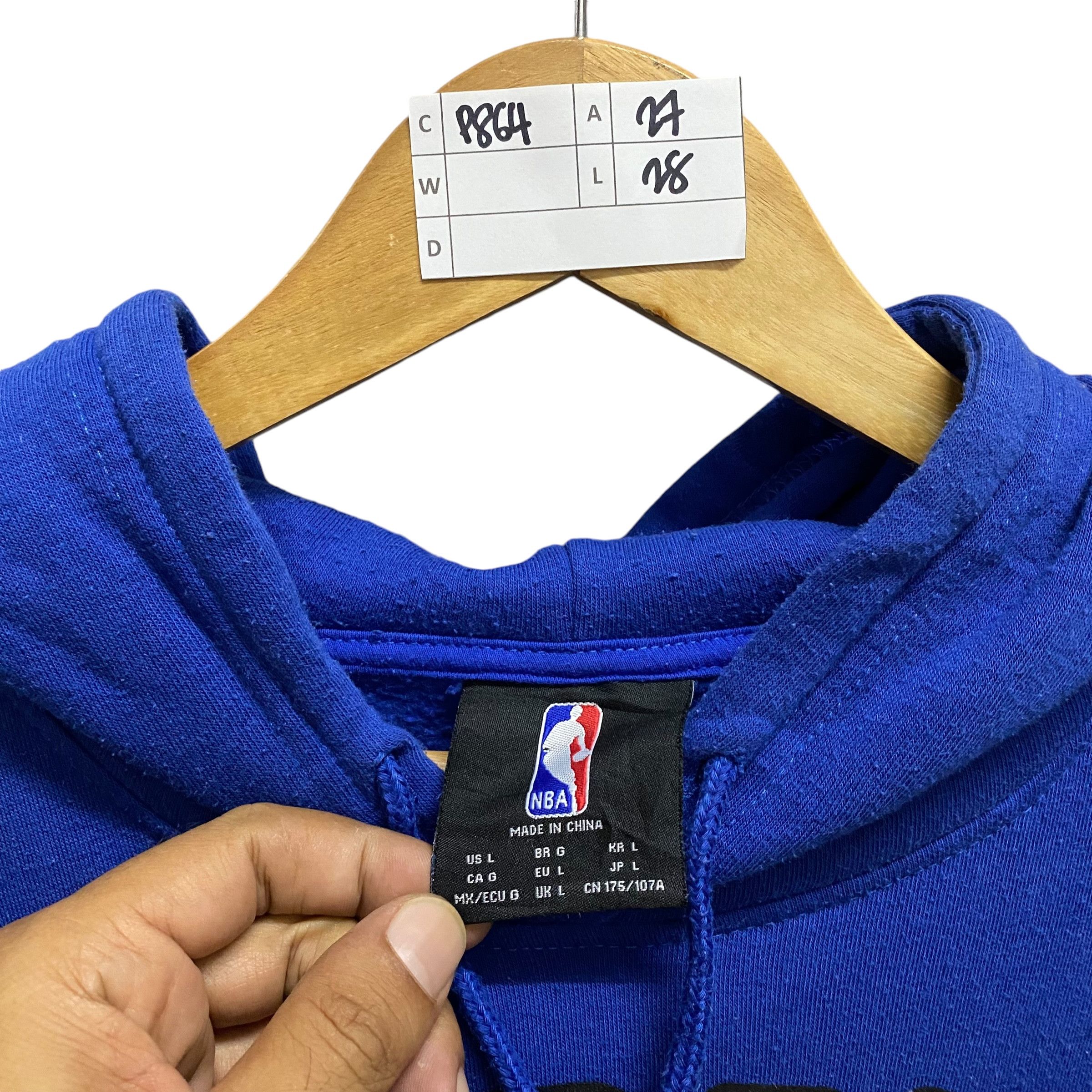 NBA Golden State Warriors Nba Hoodie Size Large Size US L / EU 52-54 / 3 - 7 Thumbnail