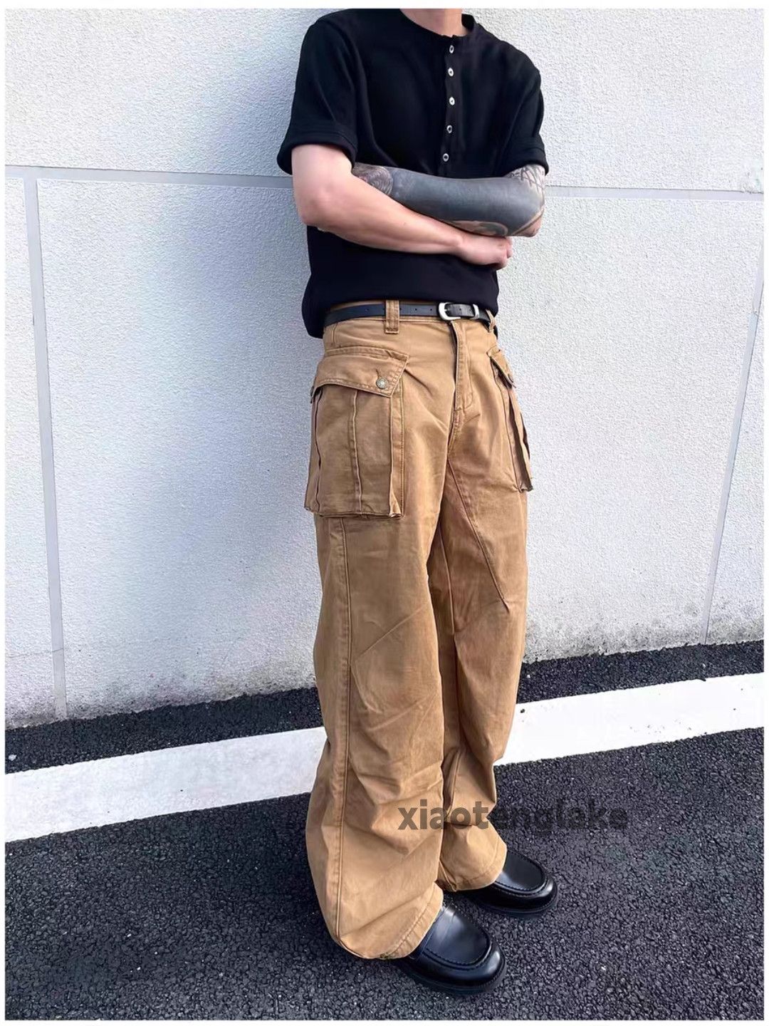 Vintage Unisex outdoor utility loose baggy military cargo pants Size US 30 / EU 46 - 5 Thumbnail