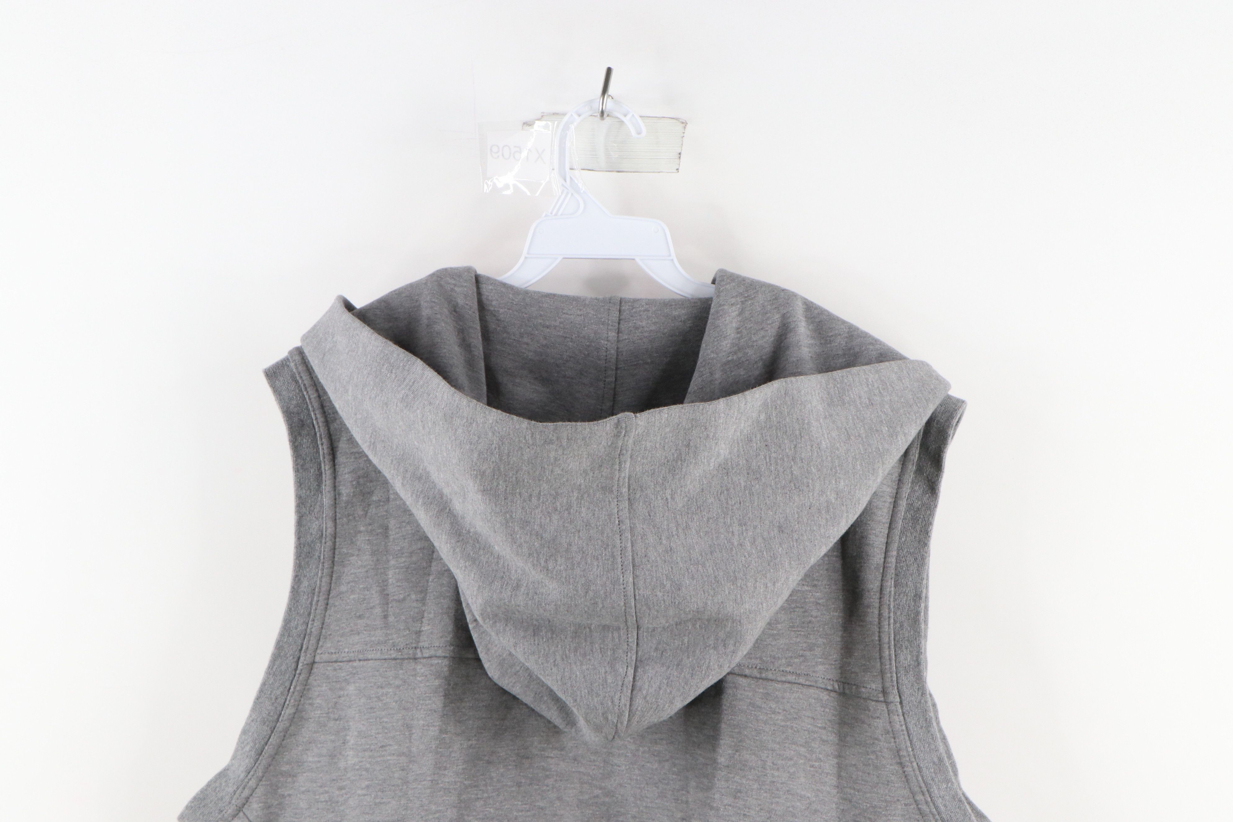 Nike Nike Spell Out Tech Fleece Full Zip Cape Vest Hoodie Gray Size L / US 10 / IT 46 - 9 Thumbnail