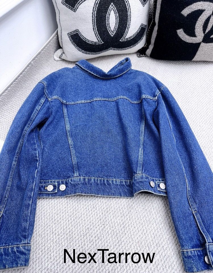 Balenciaga Balenciaga blue deconstructive washed long sleeved denim jac Size US S / EU 44-46 / 1 - 2 Thumbnail