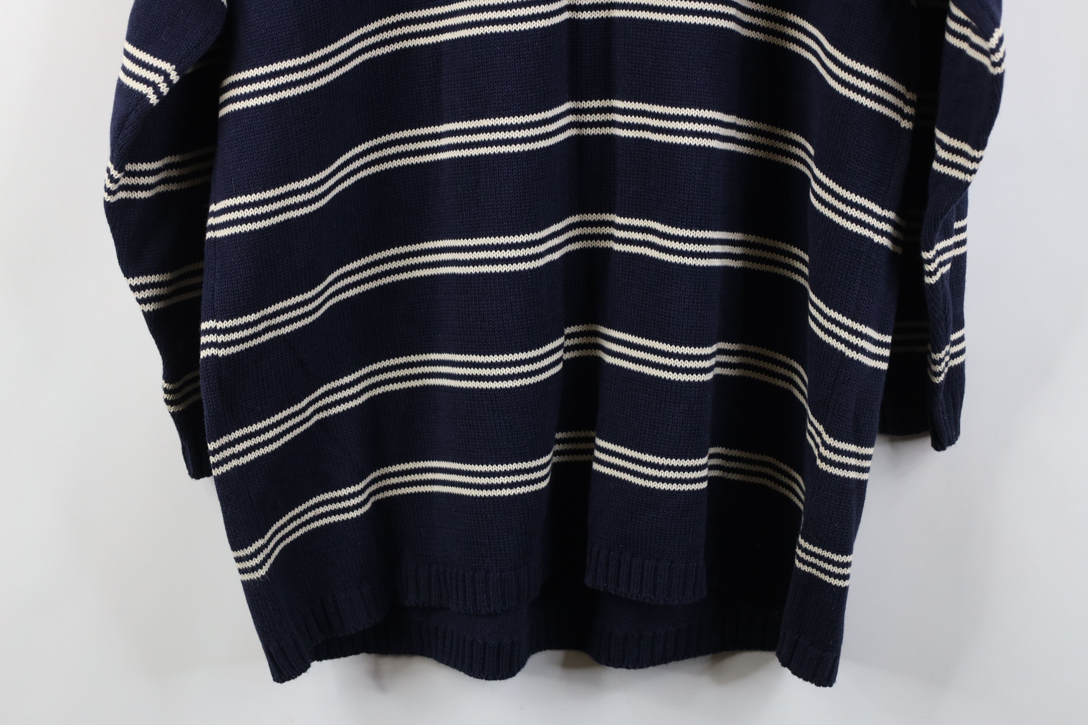 Vintage Deadstock Vintage 90s Streetwear Marled Knit Henley Sweater Size US L / EU 52-54 / 3 - 12 Thumbnail