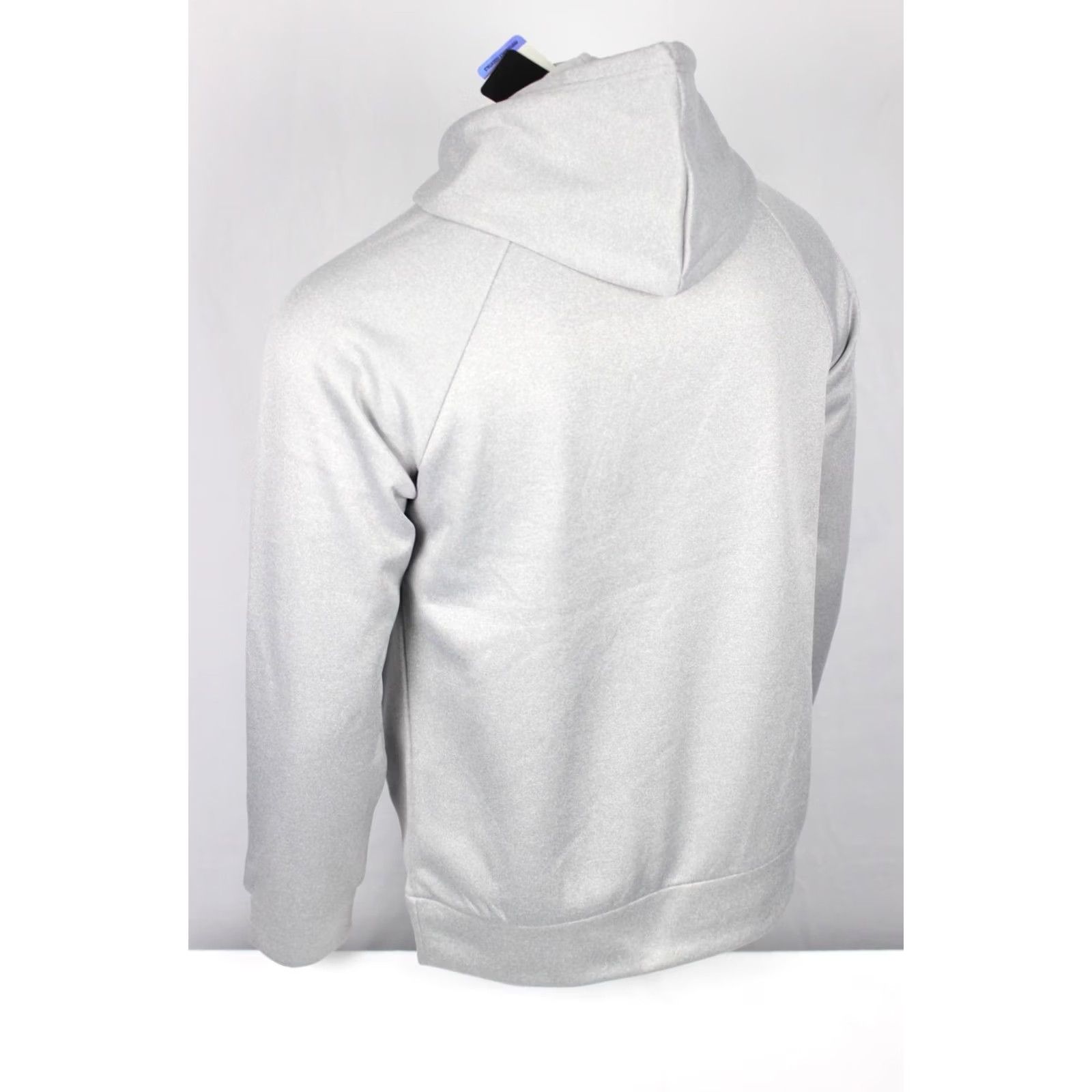 Hurley Hurley Men's Exist Icon Logo Pullover Hoodie Sweatshirt M Medium Light Grey Heather Size US M / EU 48-50 / 2 - 2 Thumbnail