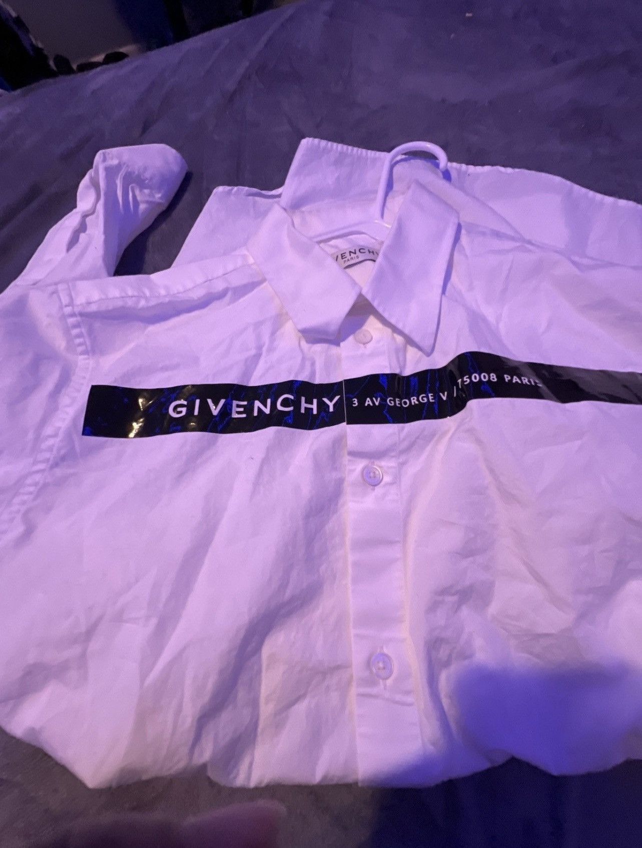 Givenchy White GIVENCHY 75008 PARIS button up Size US L / EU 52-54 / 3 - 5 Thumbnail