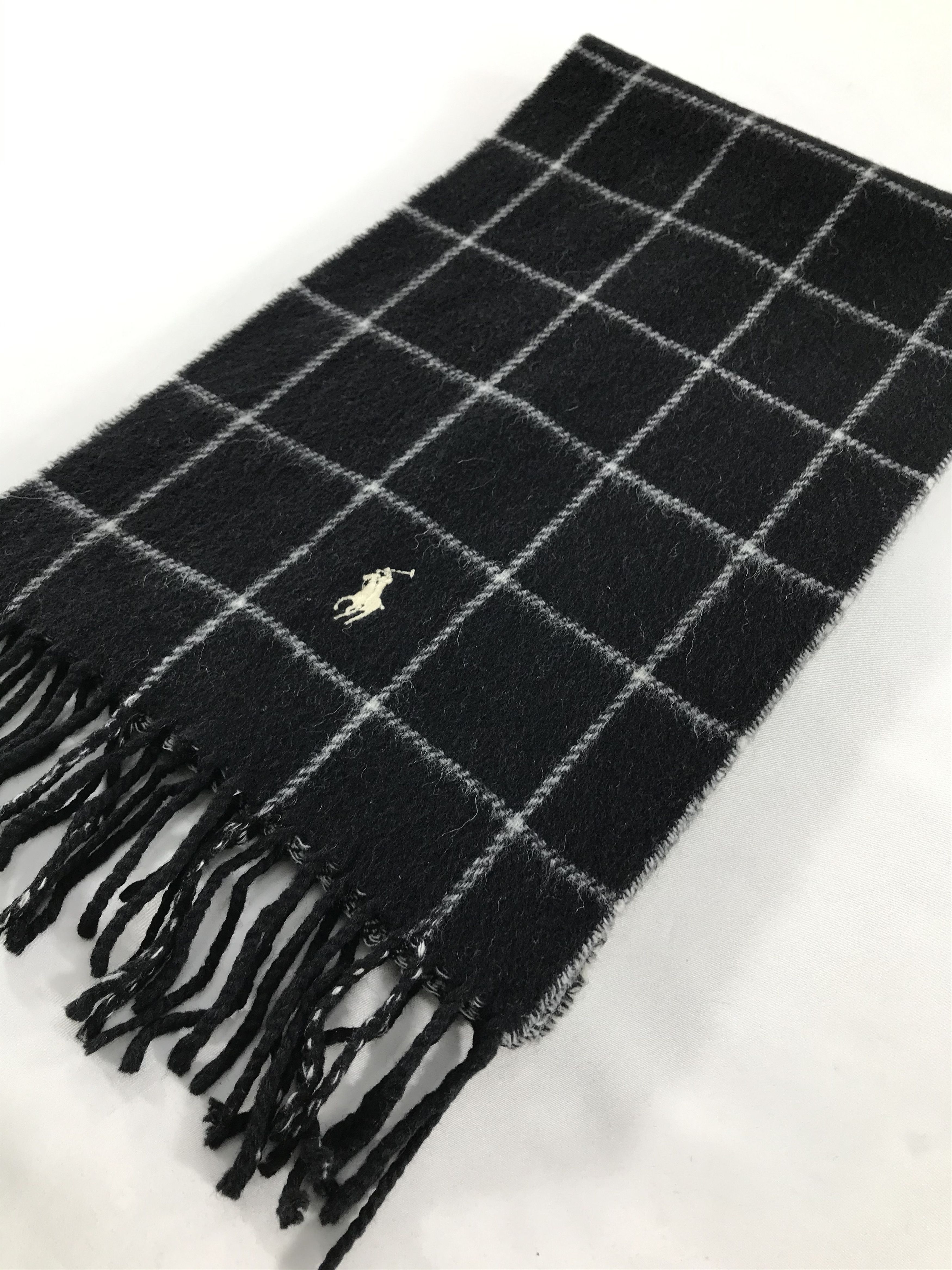 Polo Ralph Lauren Vintage Polo Ralph Lauren Scarf/Muffler/Neckwear MF1541 Size ONE SIZE - 3 Thumbnail