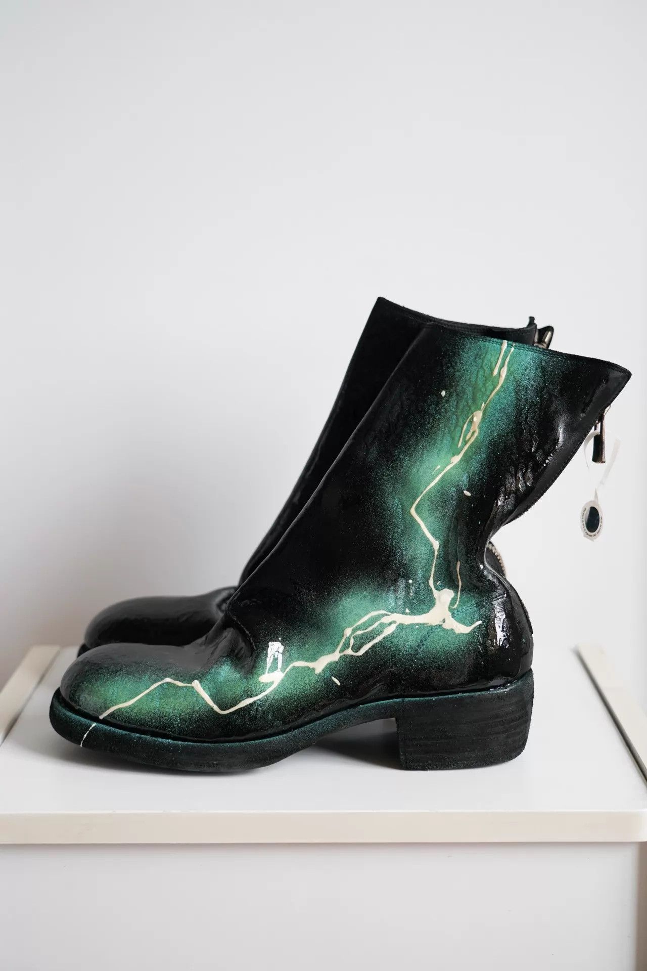 Guidi Guidi 788z Ltd Lightning High-Top Leather Boots 41 Size US 8 / EU 41 - 2 Thumbnail