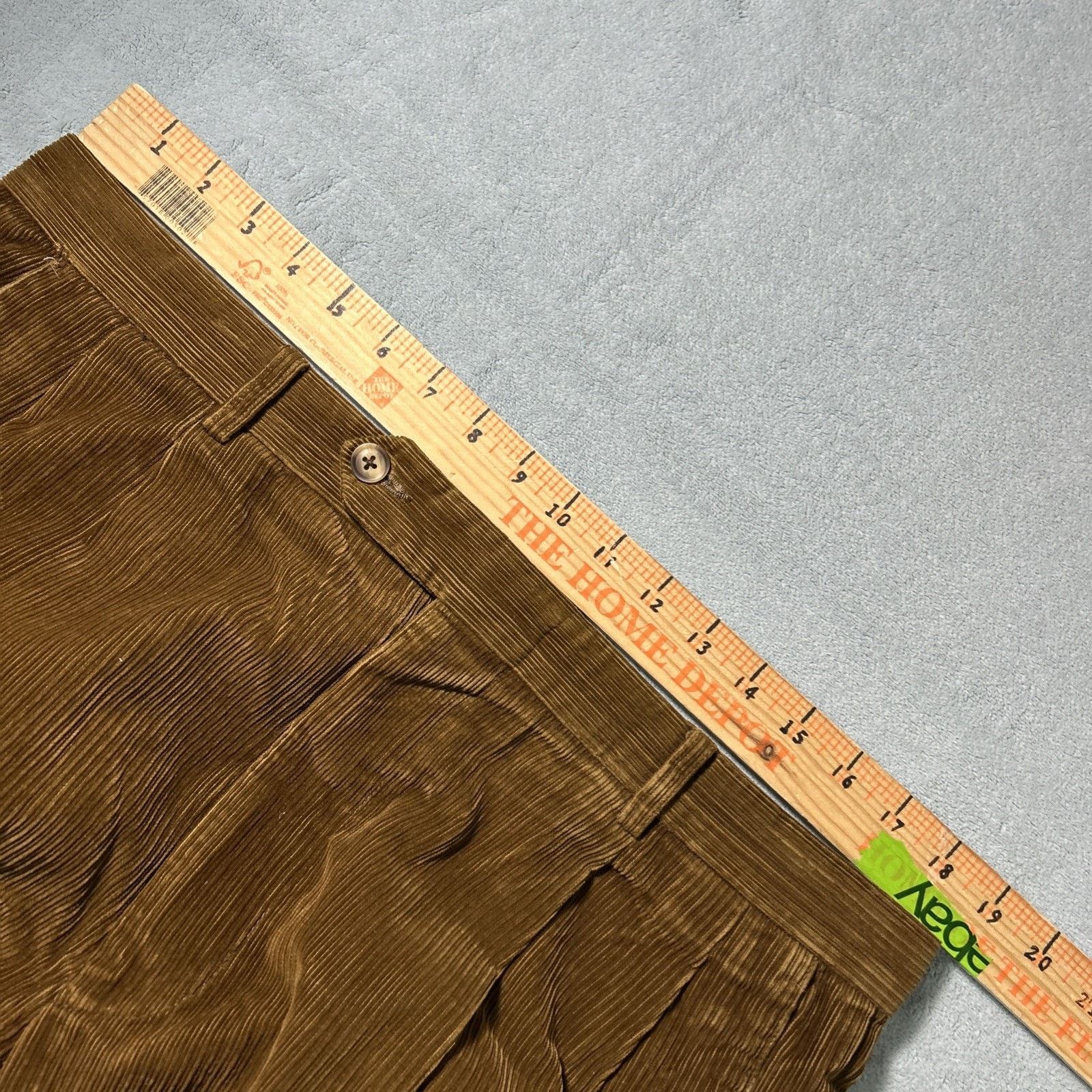 Ermenegildo Zegna Ermenegildo Zegna Corduroy Baggy Pants TG 54 XL 37x30 Loose Size US 37 - 9 Thumbnail