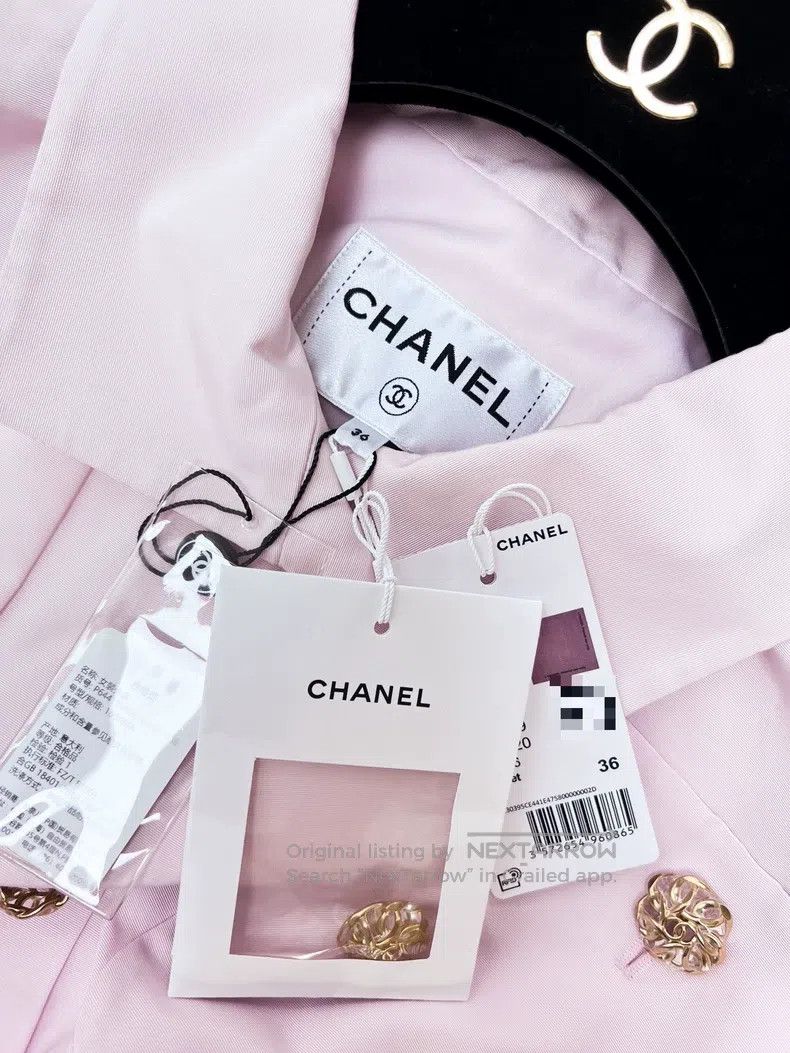 Chanel Chanel 20A Kangpeng Street Show Pink Long-sleeved Four-poc Size XS / US 0-2 / IT 36-38 - 6 Thumbnail