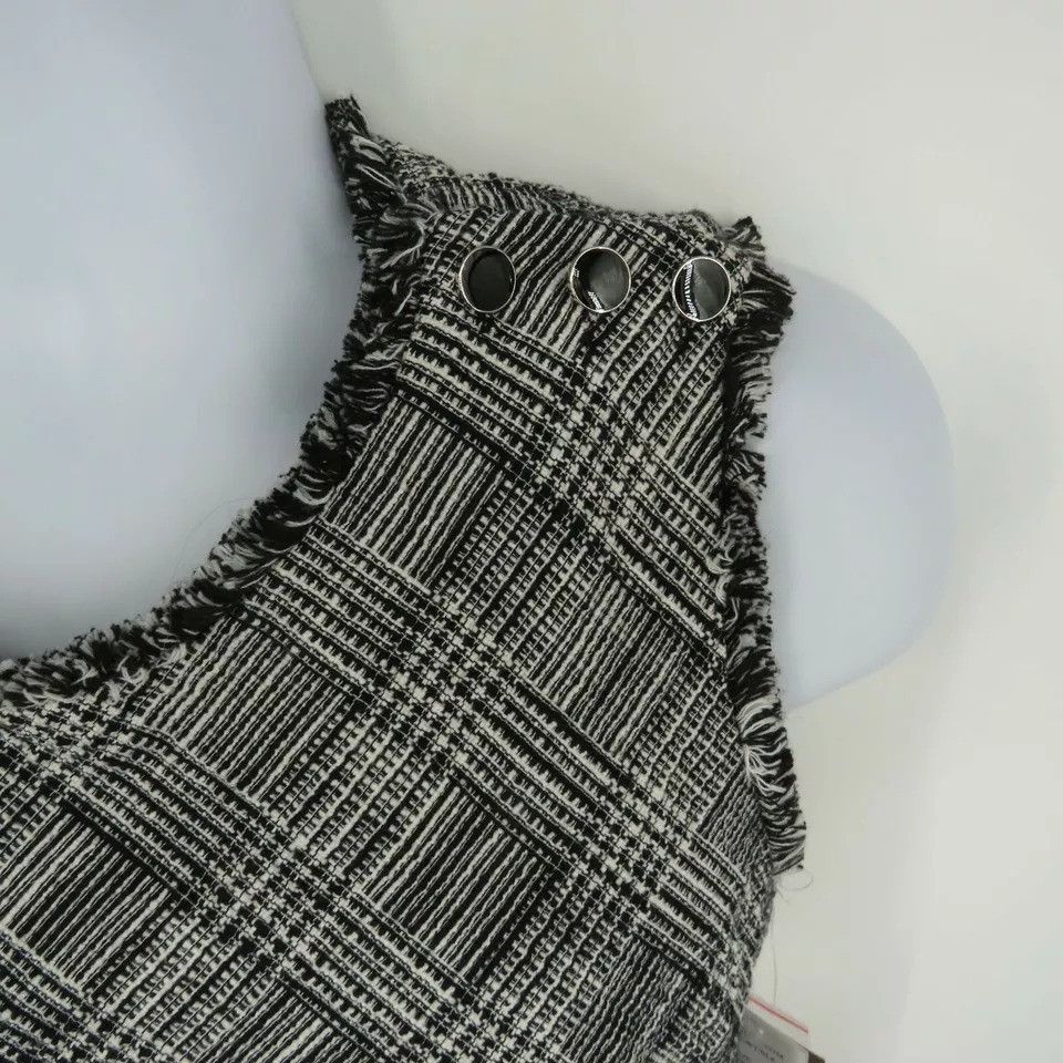 Other Taylor Asymmetric Plaid Sleeveless Dress Size 12 NWT $129 Size XL / US 12-14 / IT 48-50 - 4 Thumbnail
