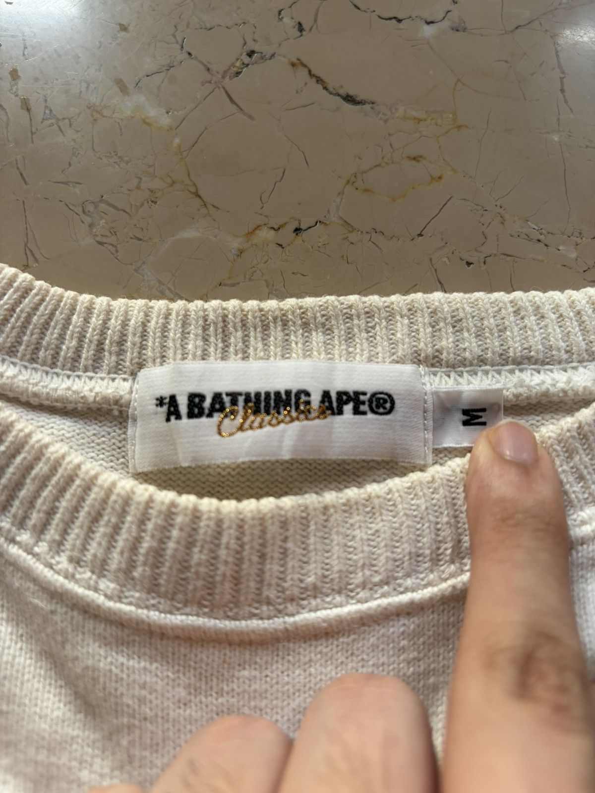 Bape Vintage bape sweater nigo era Size US M / EU 48-50 / 2 - 3 Thumbnail