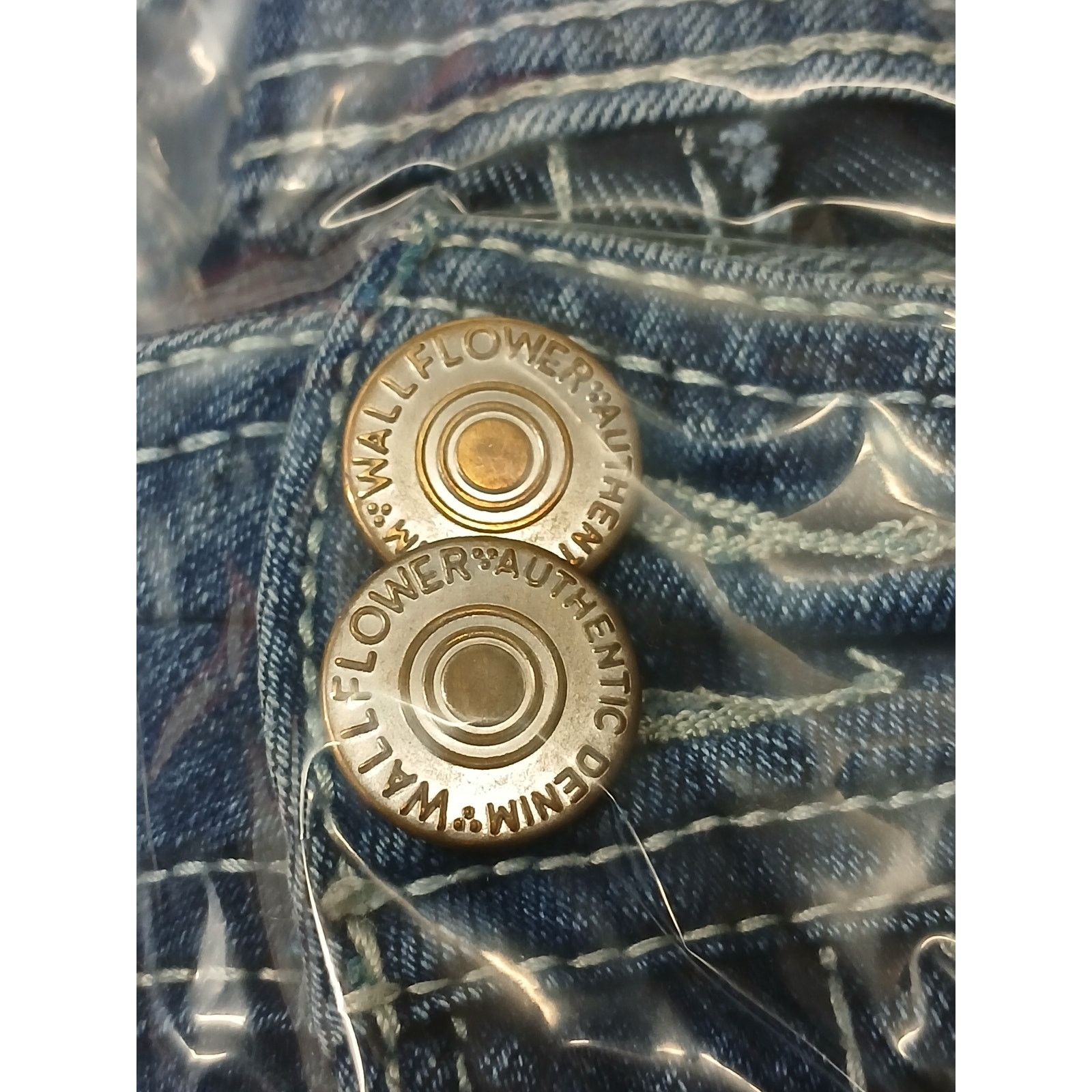 Other Wallflower (40") Vintage Relaxed Boot Cut Blue Denim Jeans Size 40" / US 18 - 9 Thumbnail