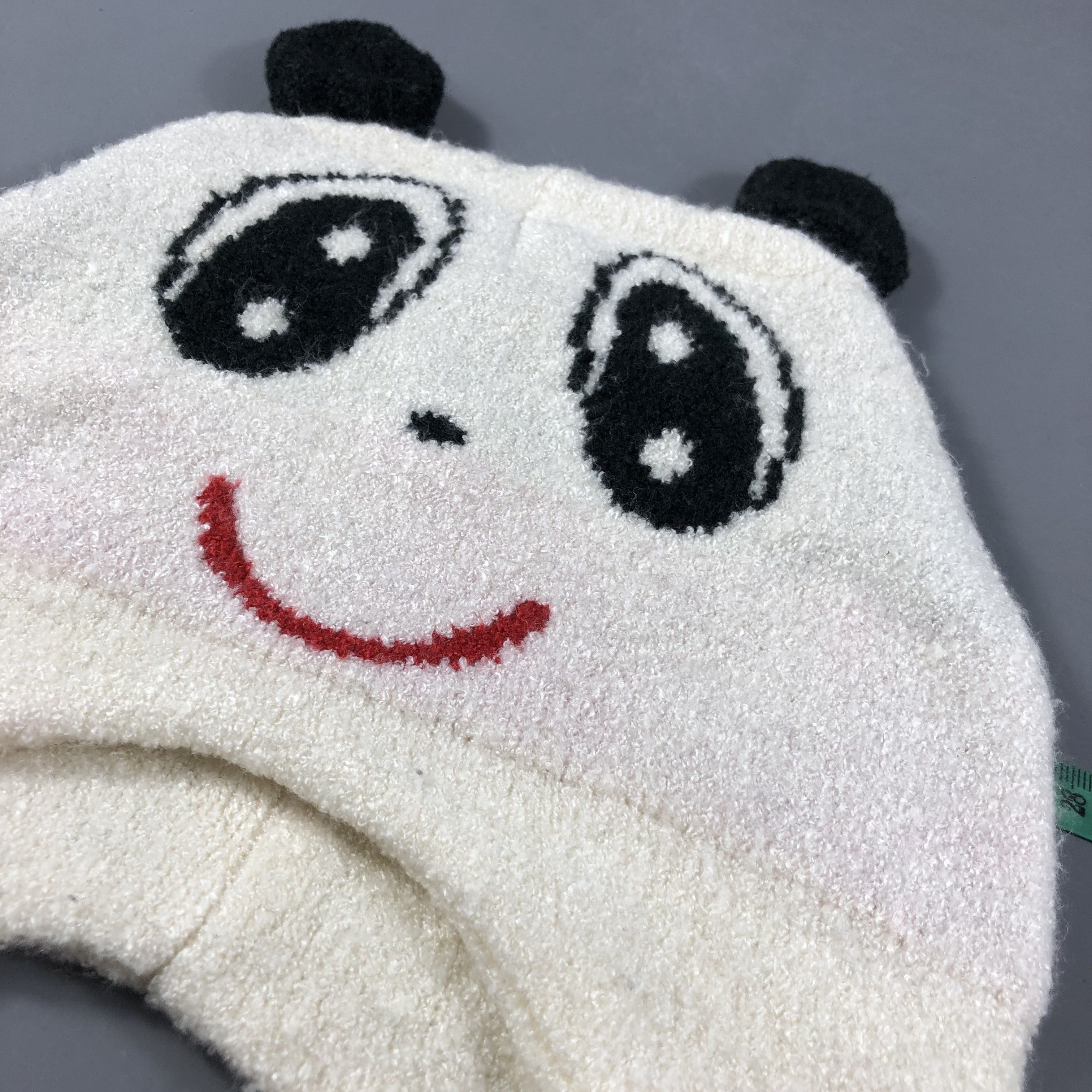 Vintage Panda Earflap Beanie Snowcap Snow Hat B925 Size ONE SIZE - 6 Thumbnail