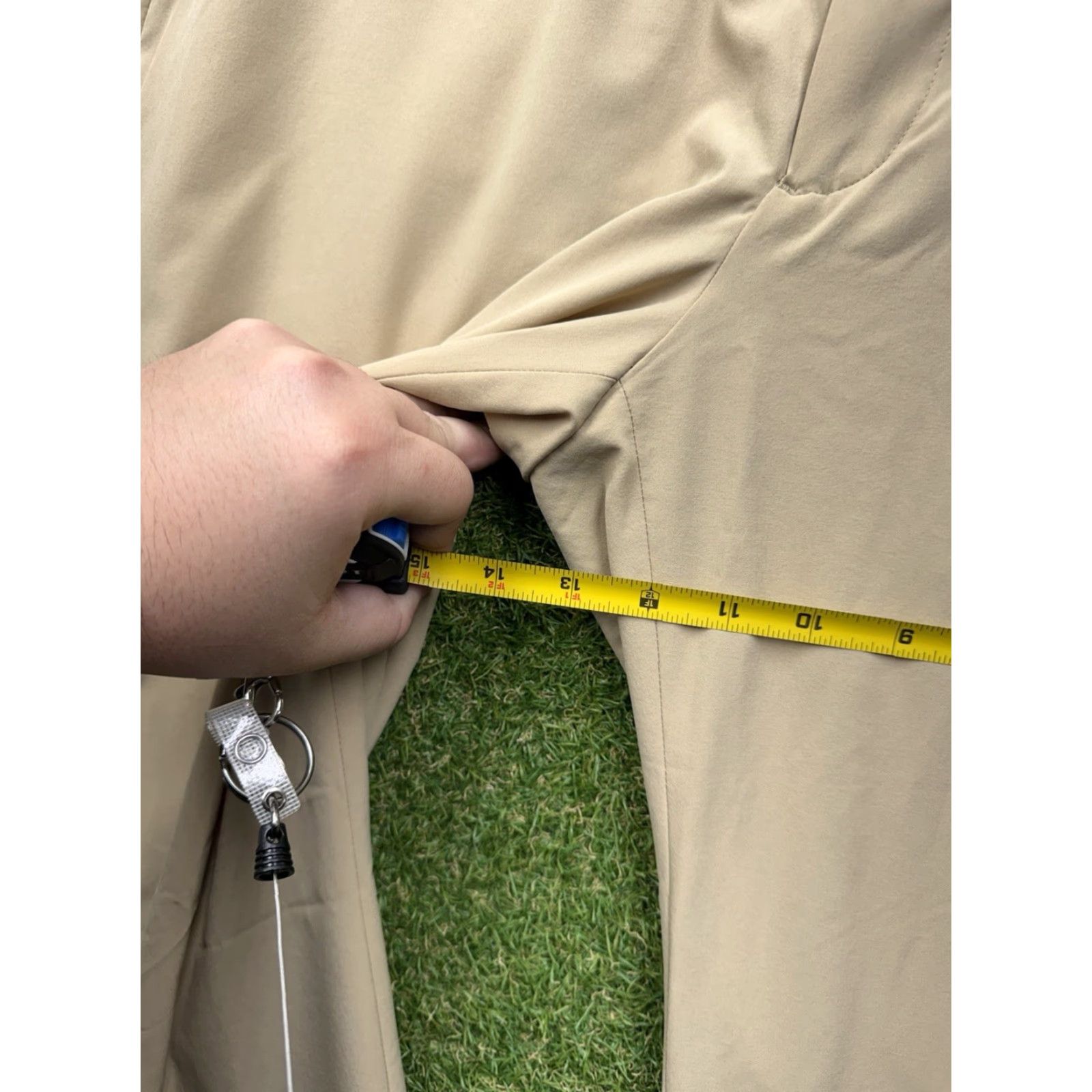 Brooks Brothers Brooks Brothers Pants Mens 38x30 Regent Dress Slacks Beige Wool Elastodiene Polyester Striped Front Flat Pockets Classic Preppy Size US 38 / EU 54 - 5 Thumbnail