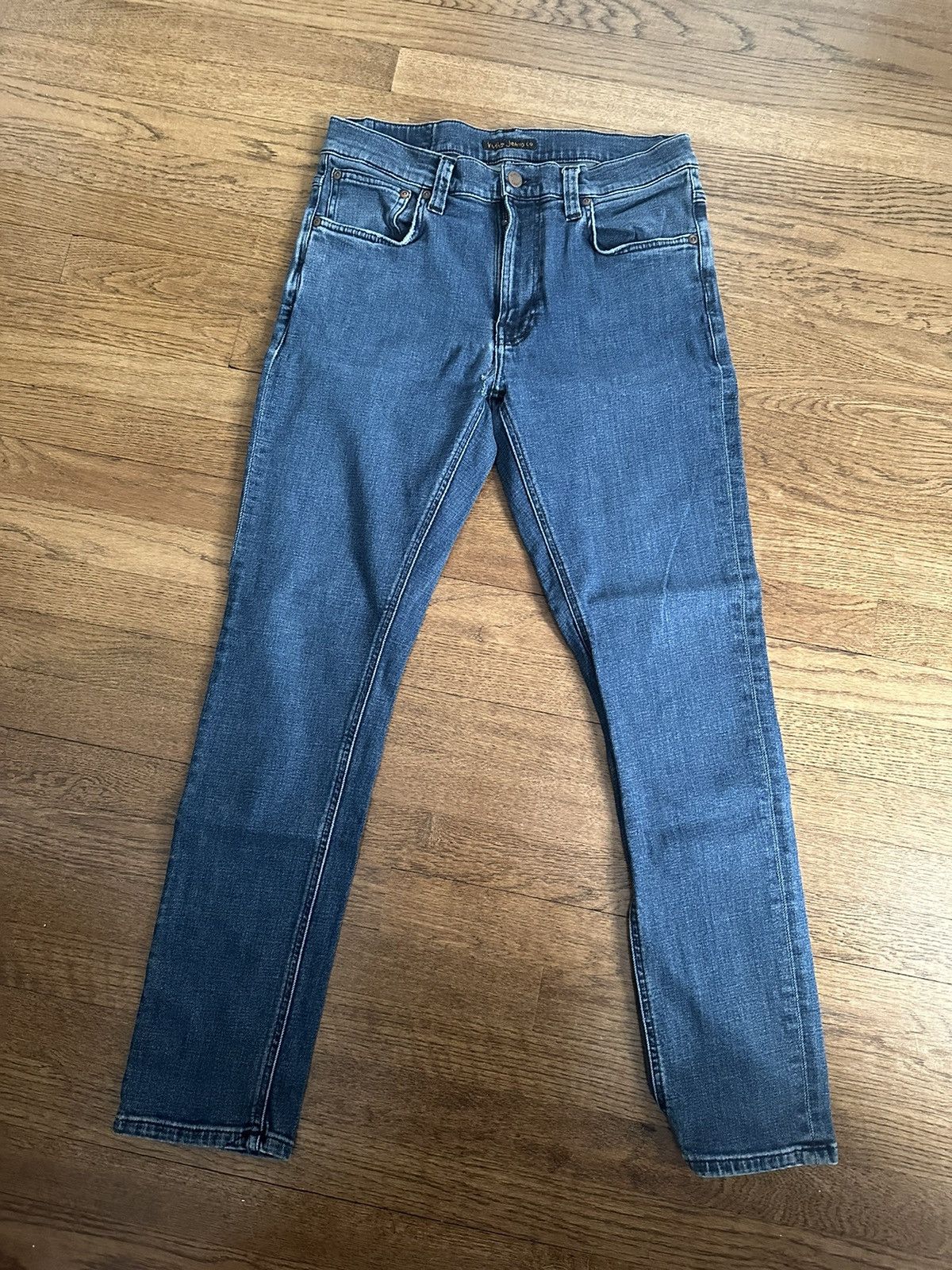 Nudie Jeans Nude Lean Dean 32 x 30 Blue Dream Size US 32 / EU 48 - 2 Thumbnail