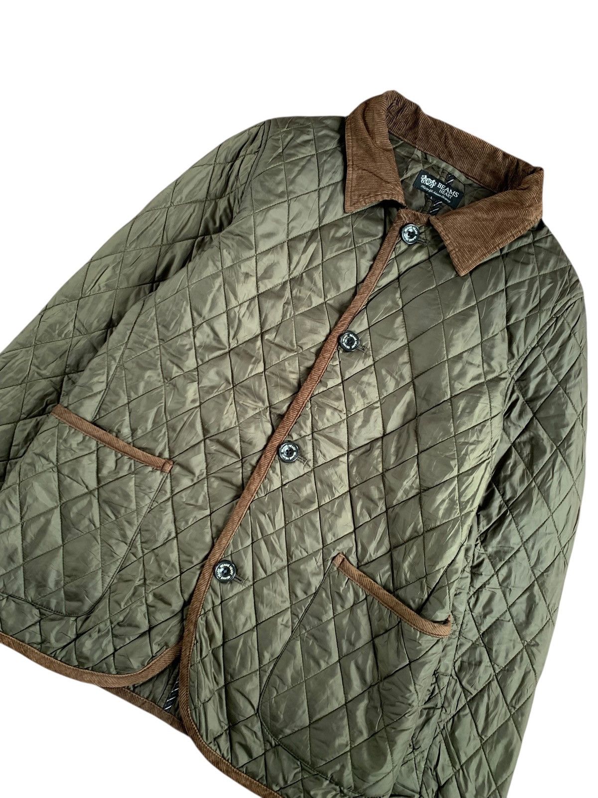 Beams Japan 2000s beams heart winter puffer jacket Size US L / EU 52-54 / 3 - 2 Thumbnail