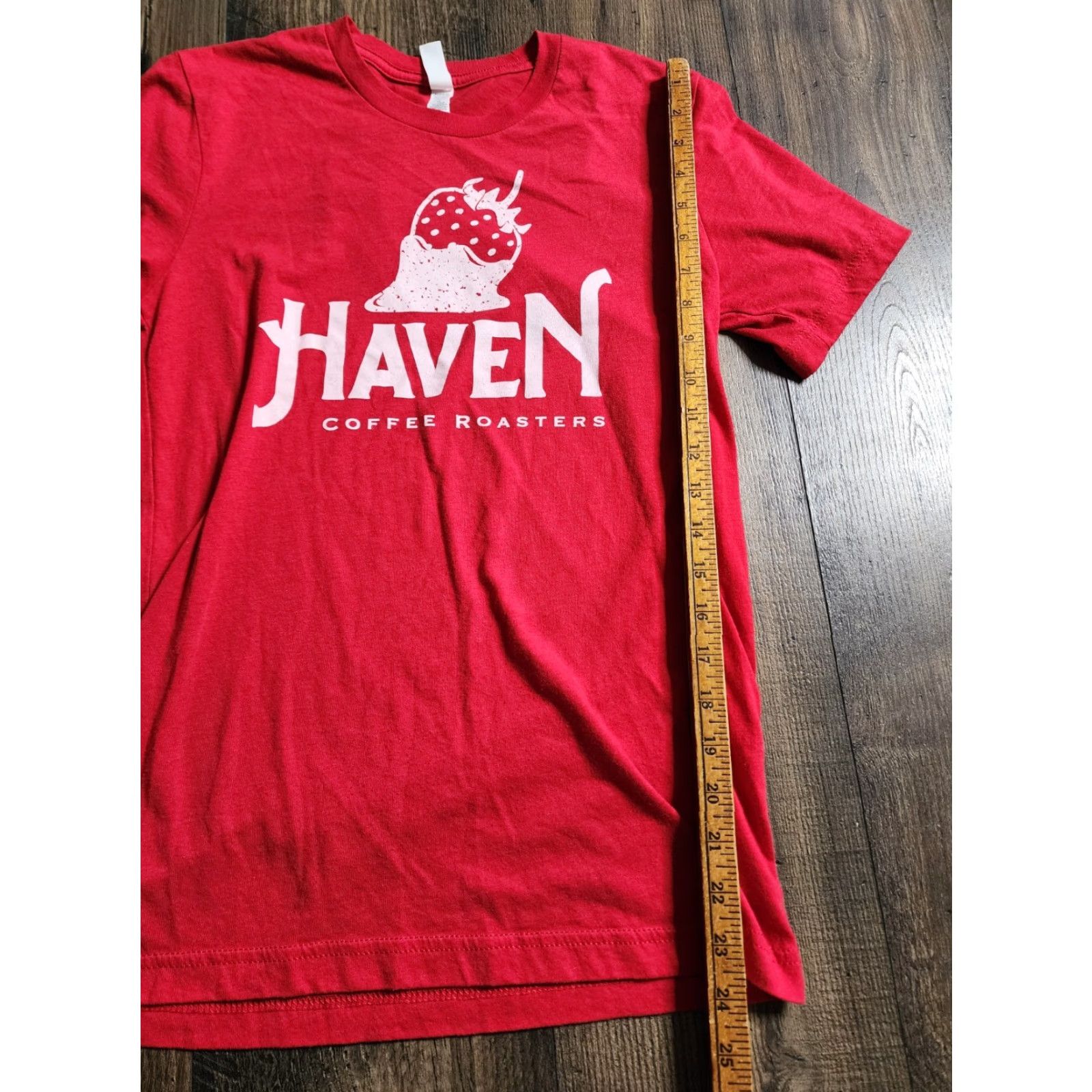 Vintage Womens S Canvas T-Shirt Crew Neck Short Sleeve Red Cotton Polyester Basic Winter 90s? Size S / US 4 / IT 40 - 4 Thumbnail