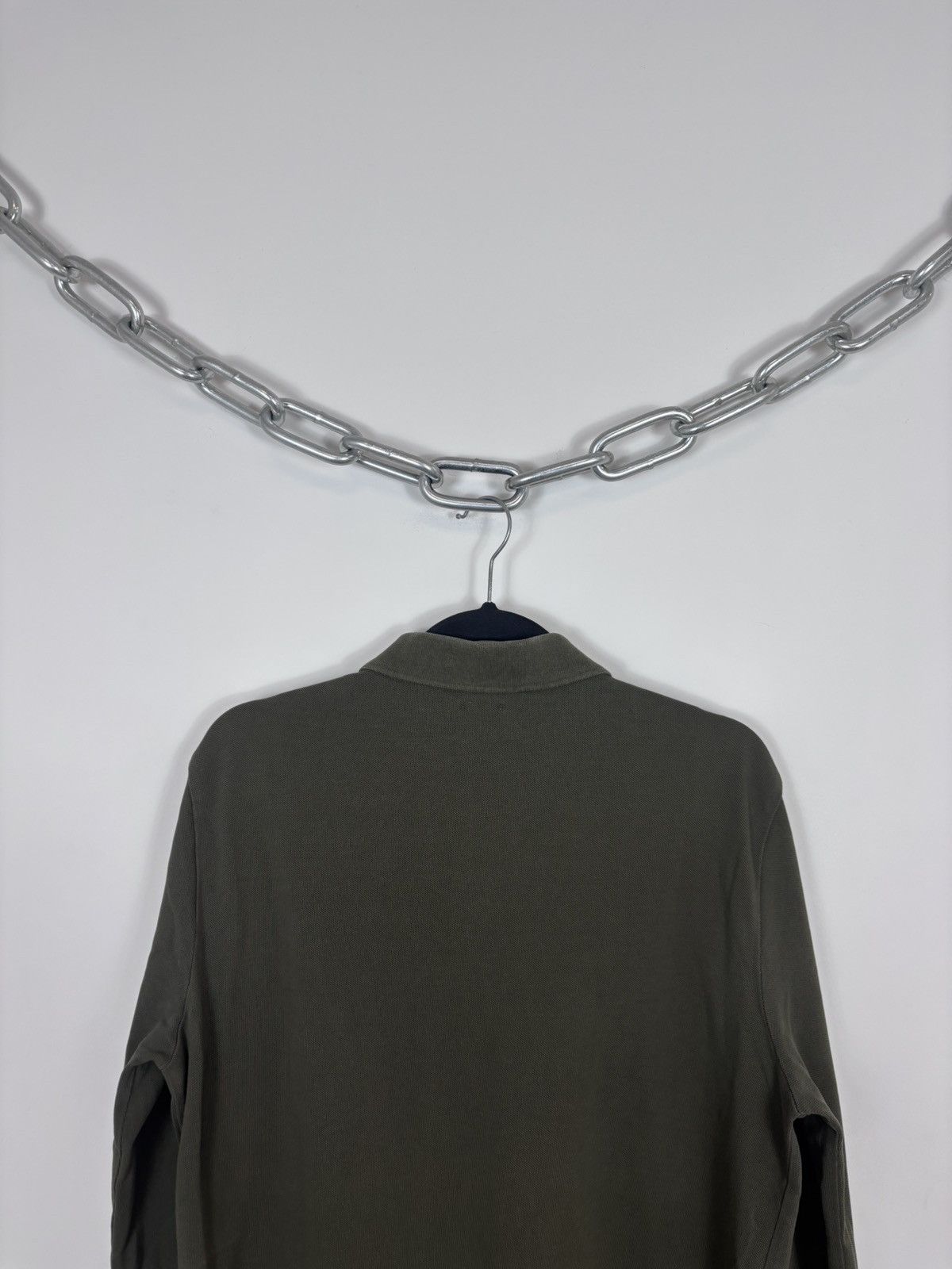 Polo Ralph Lauren Polo Ralph Lauren Men’s Olive Green Long Sleeve Polo Shirt Size US M / EU 48-50 / 2 - 16 Thumbnail
