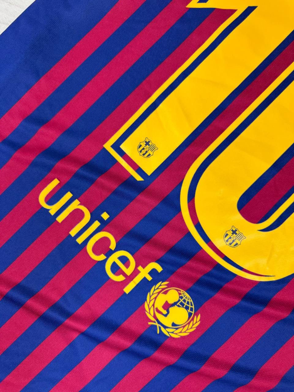 Nike Nike BARCELONA 2018 2019 Messi #10 HOME SHIRT JERSEY Size US XL / EU 56 / 4 - 12 Thumbnail