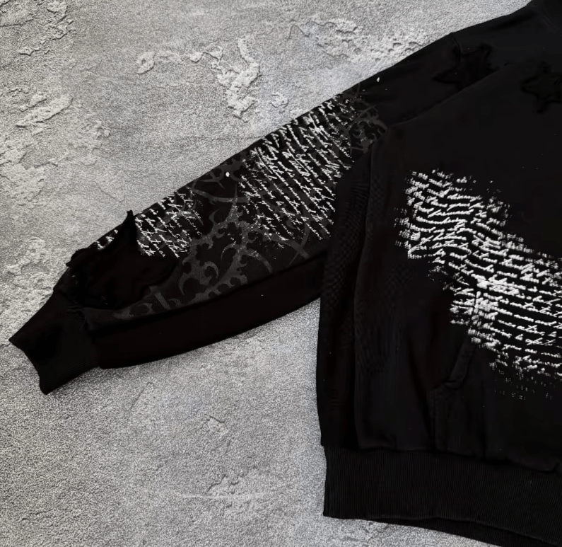 Japanese Brand pattern print versatile casual hoodies Size US M / EU 48-50 / 2 - 4 Thumbnail