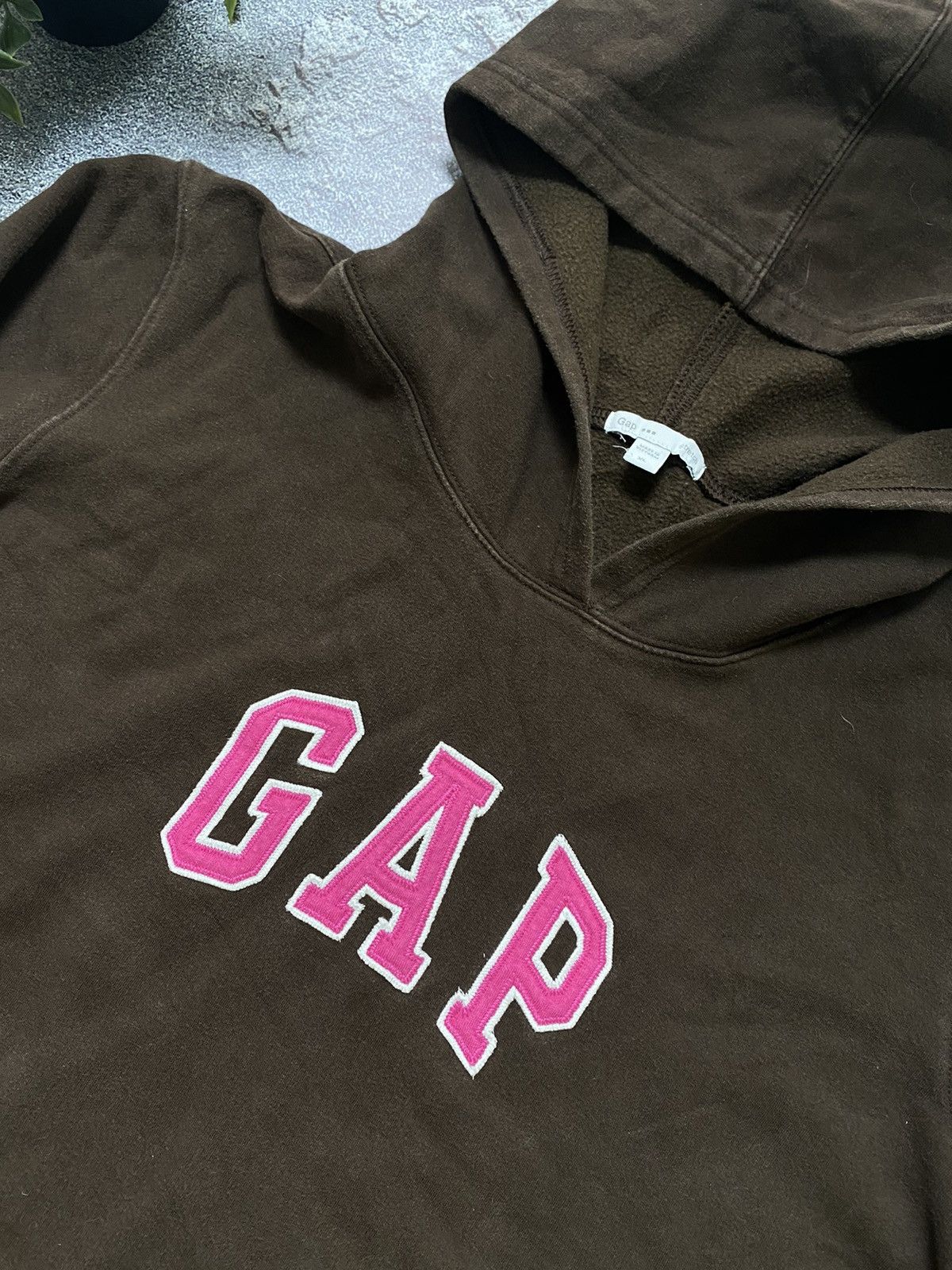 Other Gap hoodie vintage brown colour rare hoodie Size XL / US 12-14 / IT 48-50 - 2 Thumbnail