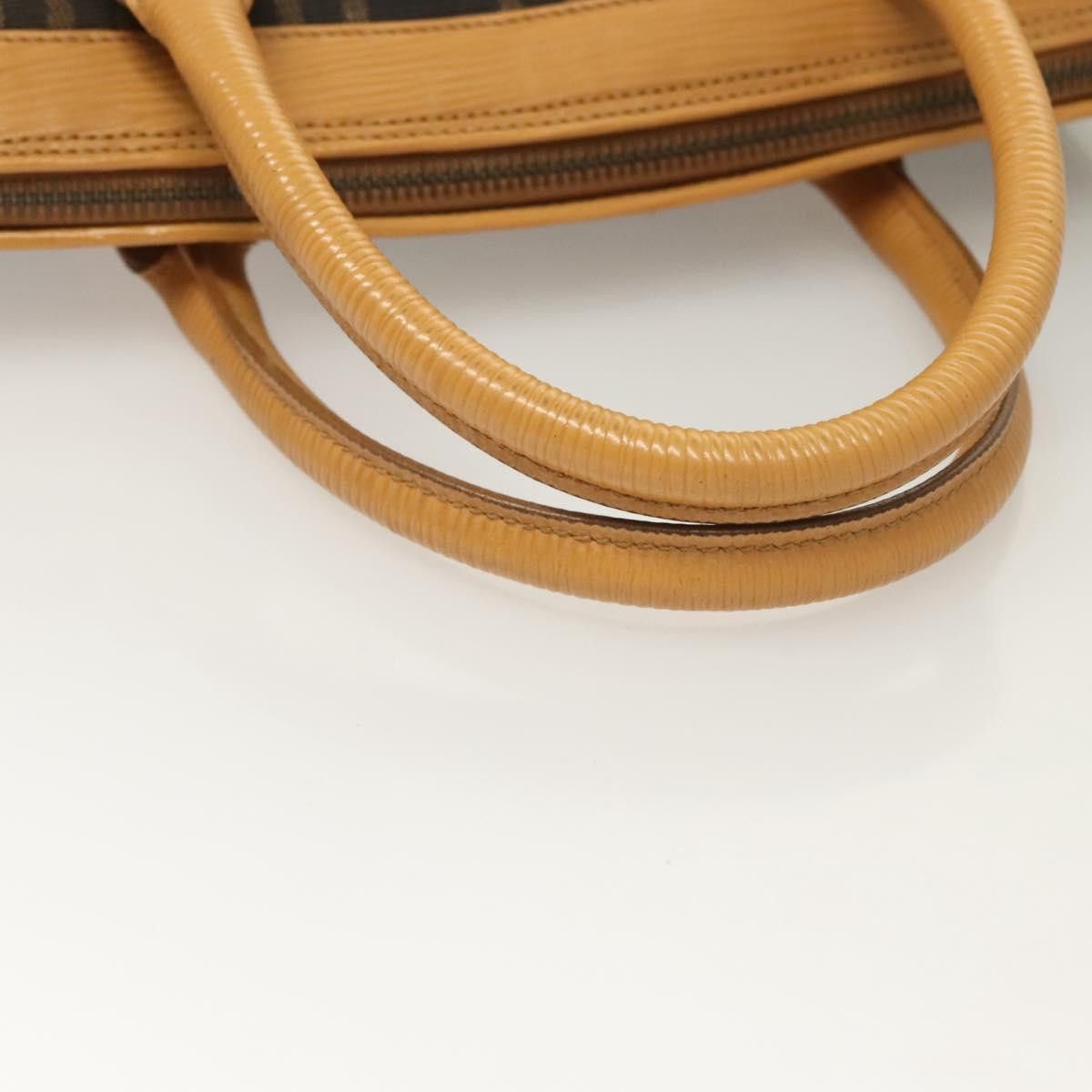Fendi FENDI Zucca Canvas Hand Bag Brown Black Size ONE SIZE - 7 Thumbnail