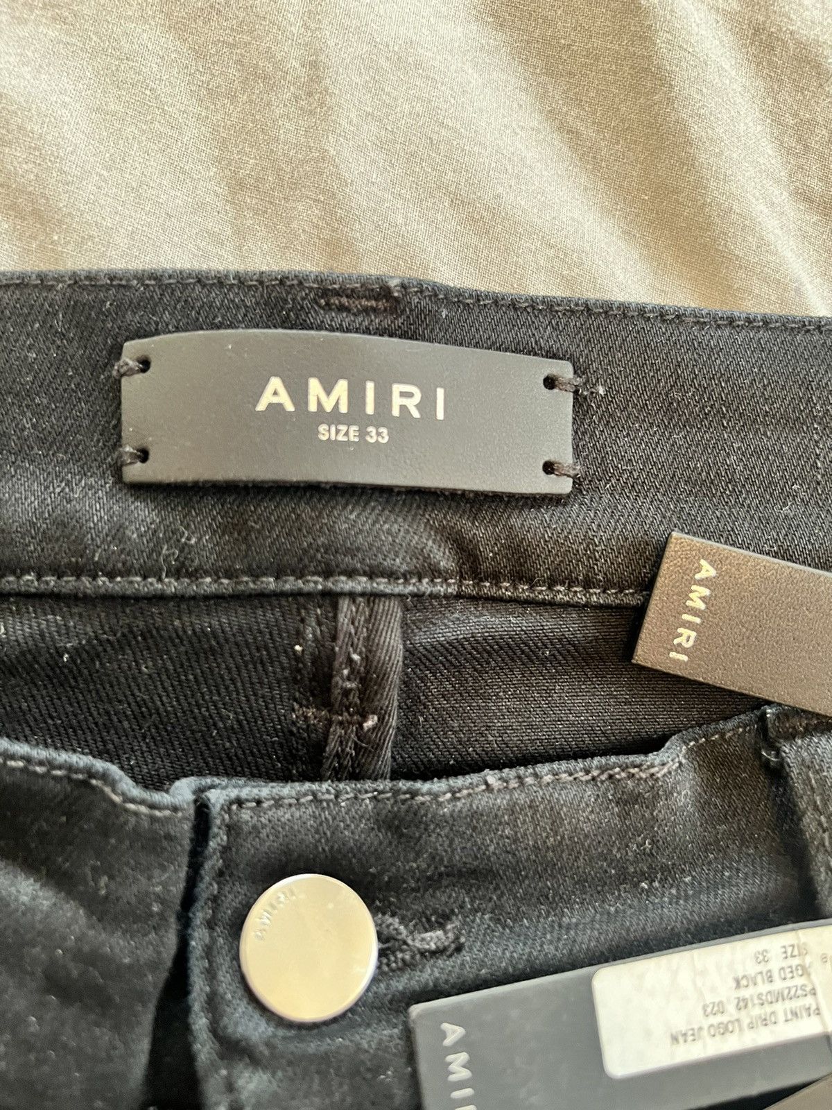 Amiri Amiri Paint Drip Denim Size US 33 - 7 Thumbnail