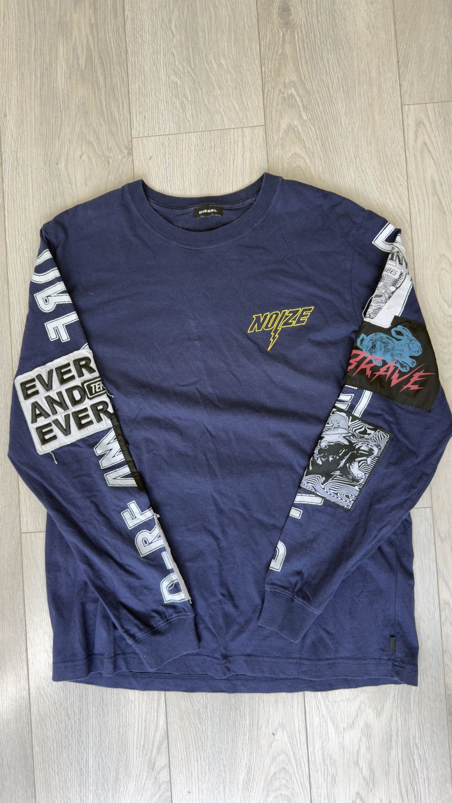Diesel Diesel Silence in Noise Long sleeve T shirt Size US M / EU 48-50 / 2 - 6 Thumbnail