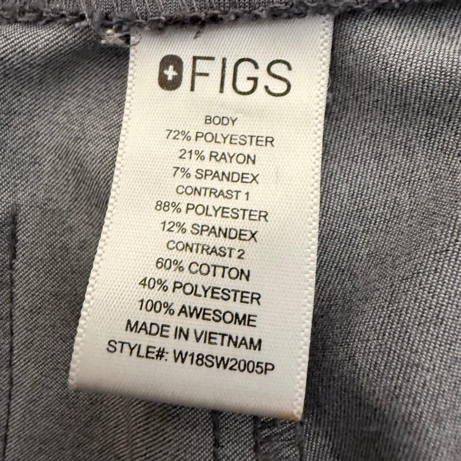 Other FIGS Zamora Jogger Scrub Pant Womens Small Petite 30x26 Gray Size 30" / US 8 / IT 44 - 3 Thumbnail