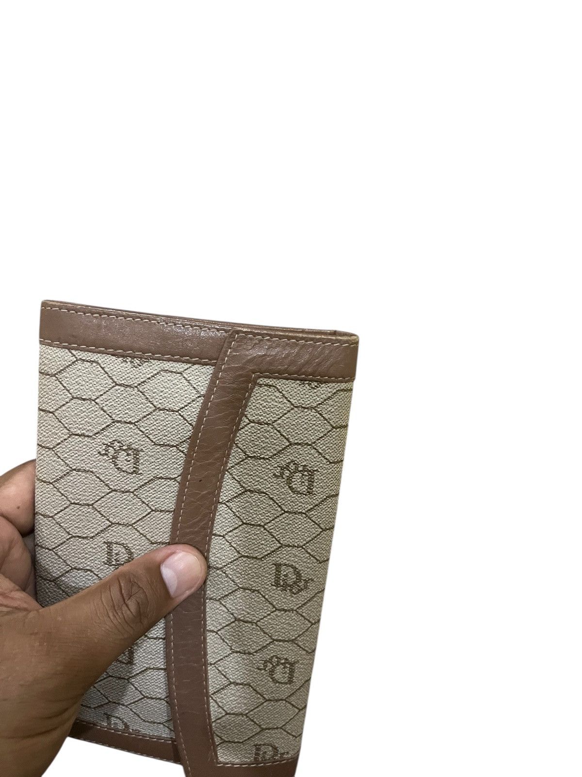 Christian Dior Monsieur CHRISTIAN DIOR HONEYCOMB LONG WALLET Size ONE SIZE - 12 Thumbnail