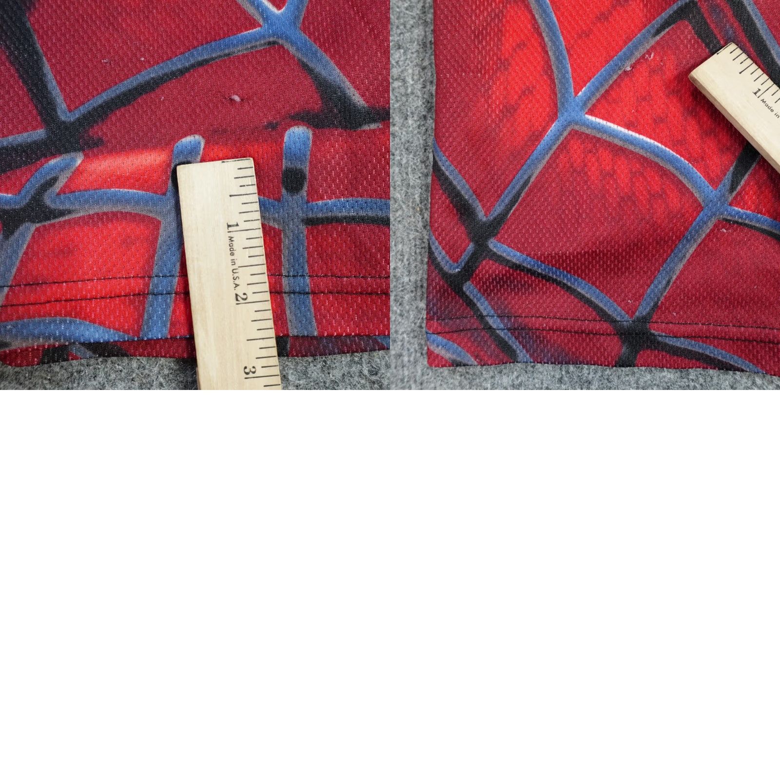 Vintage Spiderman Jersey Large Red Black Vintage 2003 Official Mens Baseball Activewear USA Mockup Button Snags Photos Size US L / EU 52-54 / 3 - 8 Thumbnail