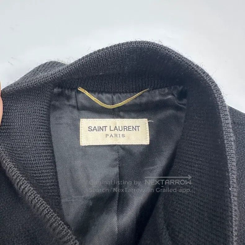 Saint Laurent Paris Saint Laurent Paris Black and Pink Leopard Print Baseball Size XXS / US 00 / IT 34 - 3 Thumbnail