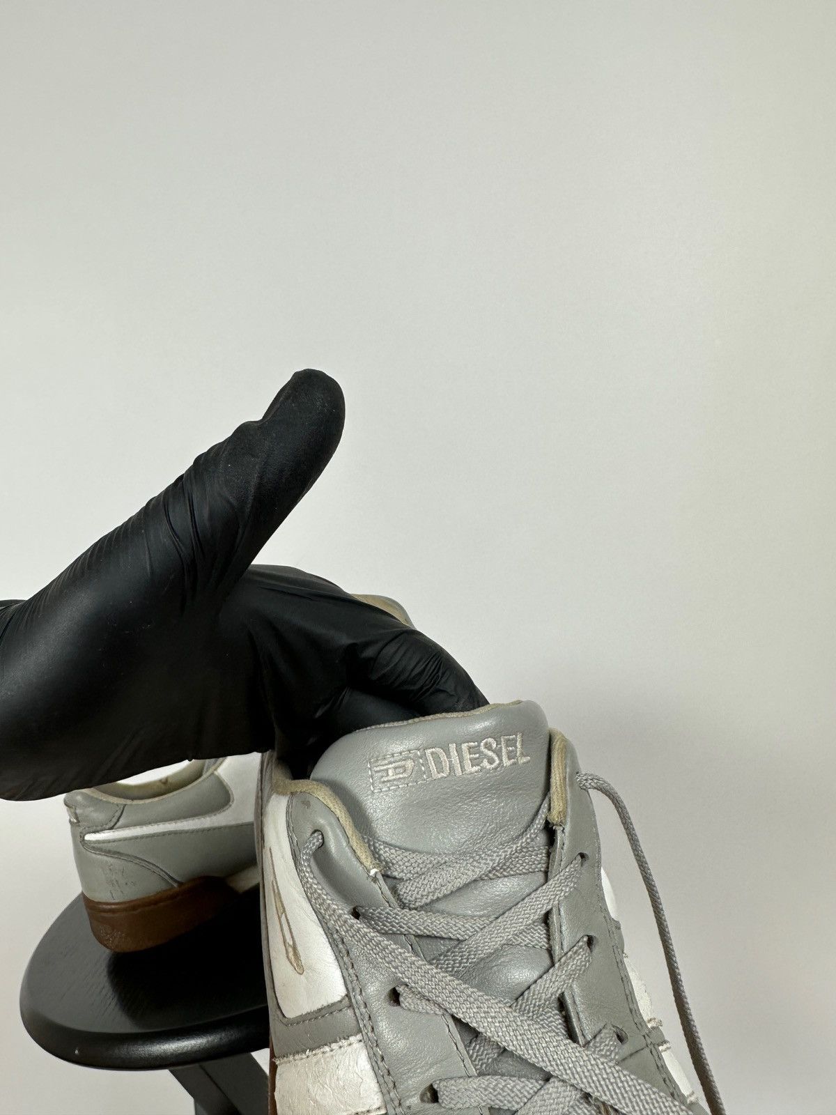 Diesel Vintage Diesel Y2K Leather Sneakers Size US 7 / EU 40 - 20 Thumbnail