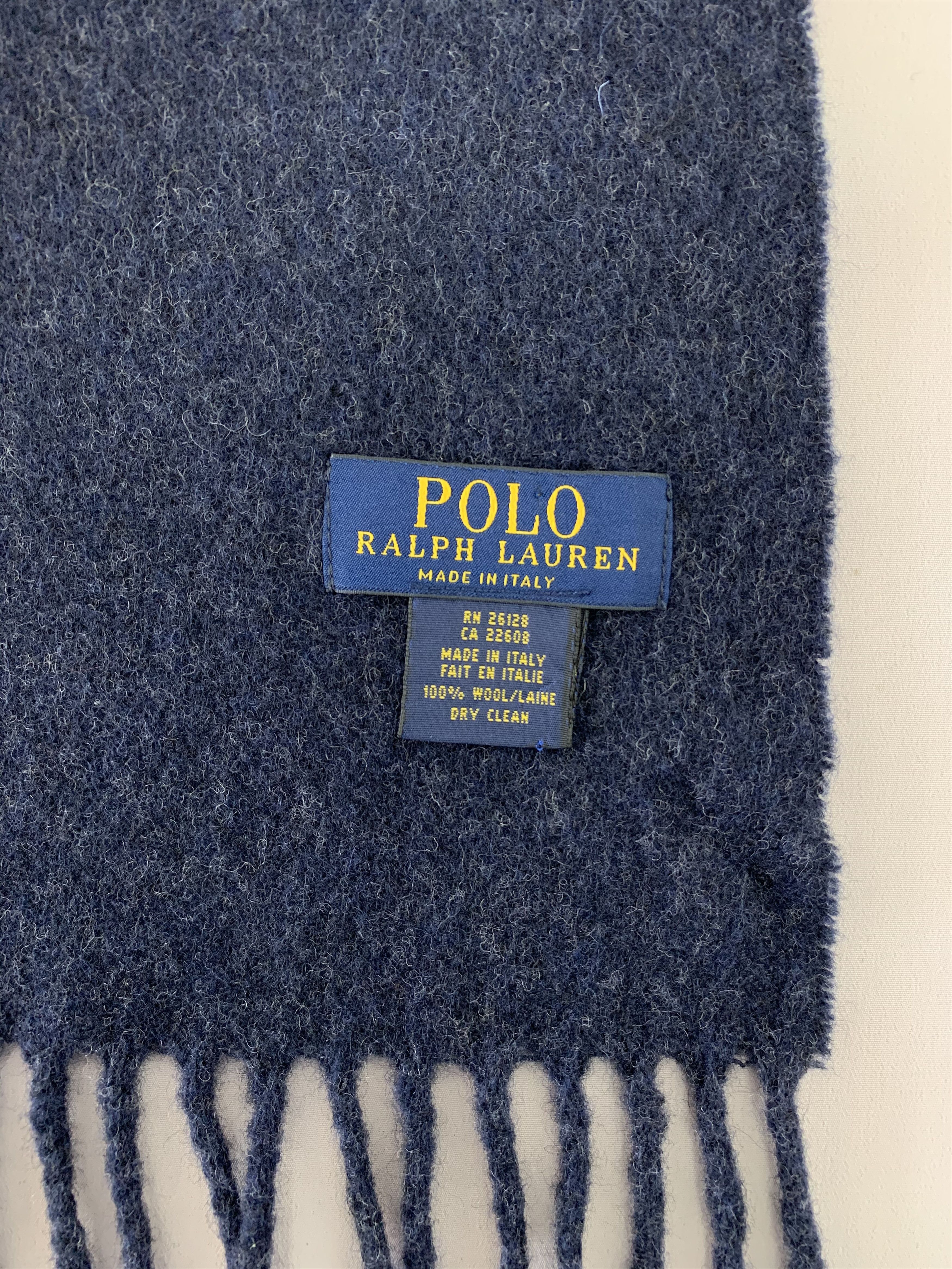Polo Ralph Lauren Polo Ralph Lauren Scarf Wool Muffler Neck Wrap BL4115 Size ONE SIZE - 3 Thumbnail