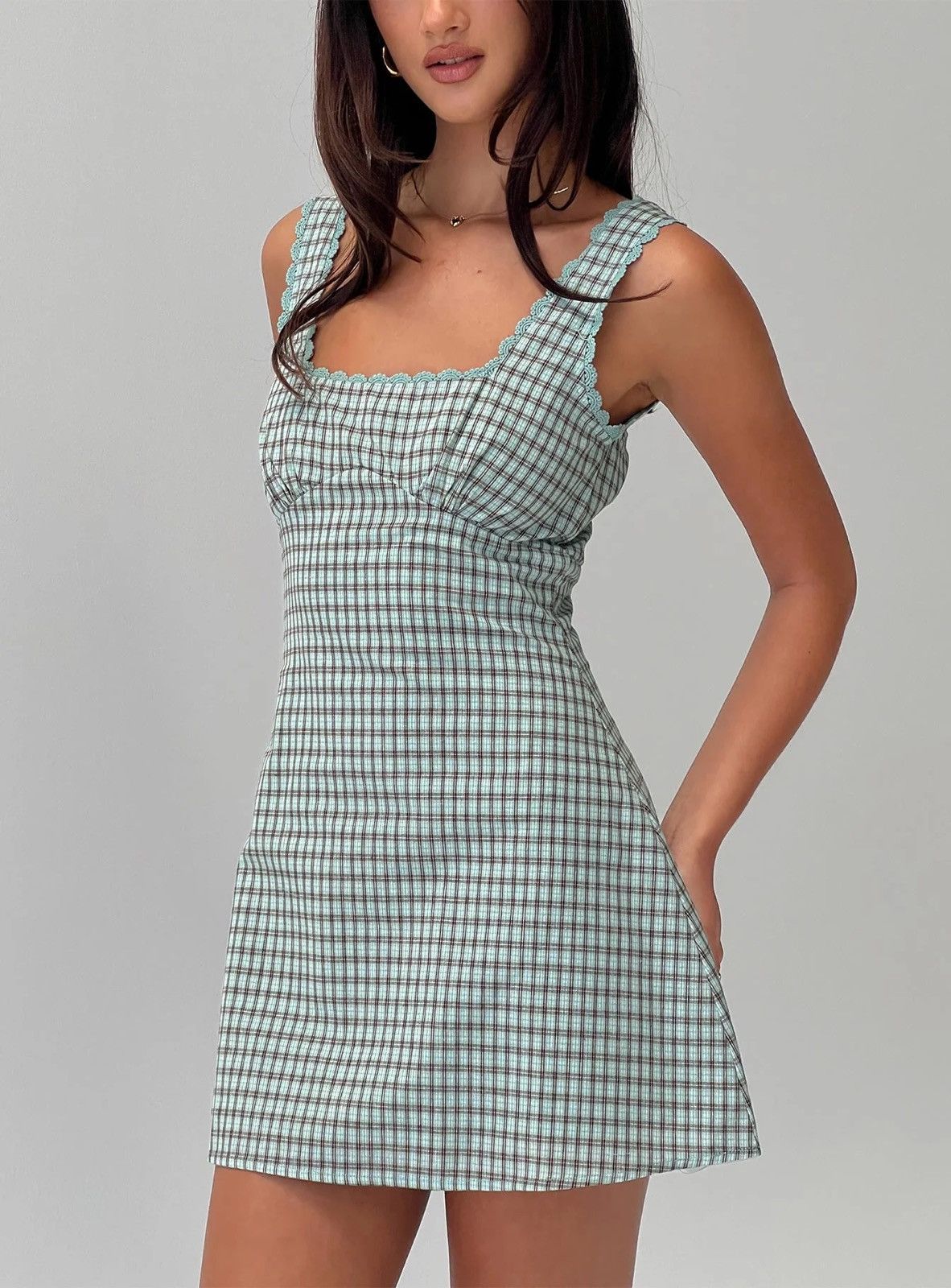 PRINCESS POLLY Patterned Mini Dress Size M / US 6-8 / IT 42-44 - 1 Thumbnail