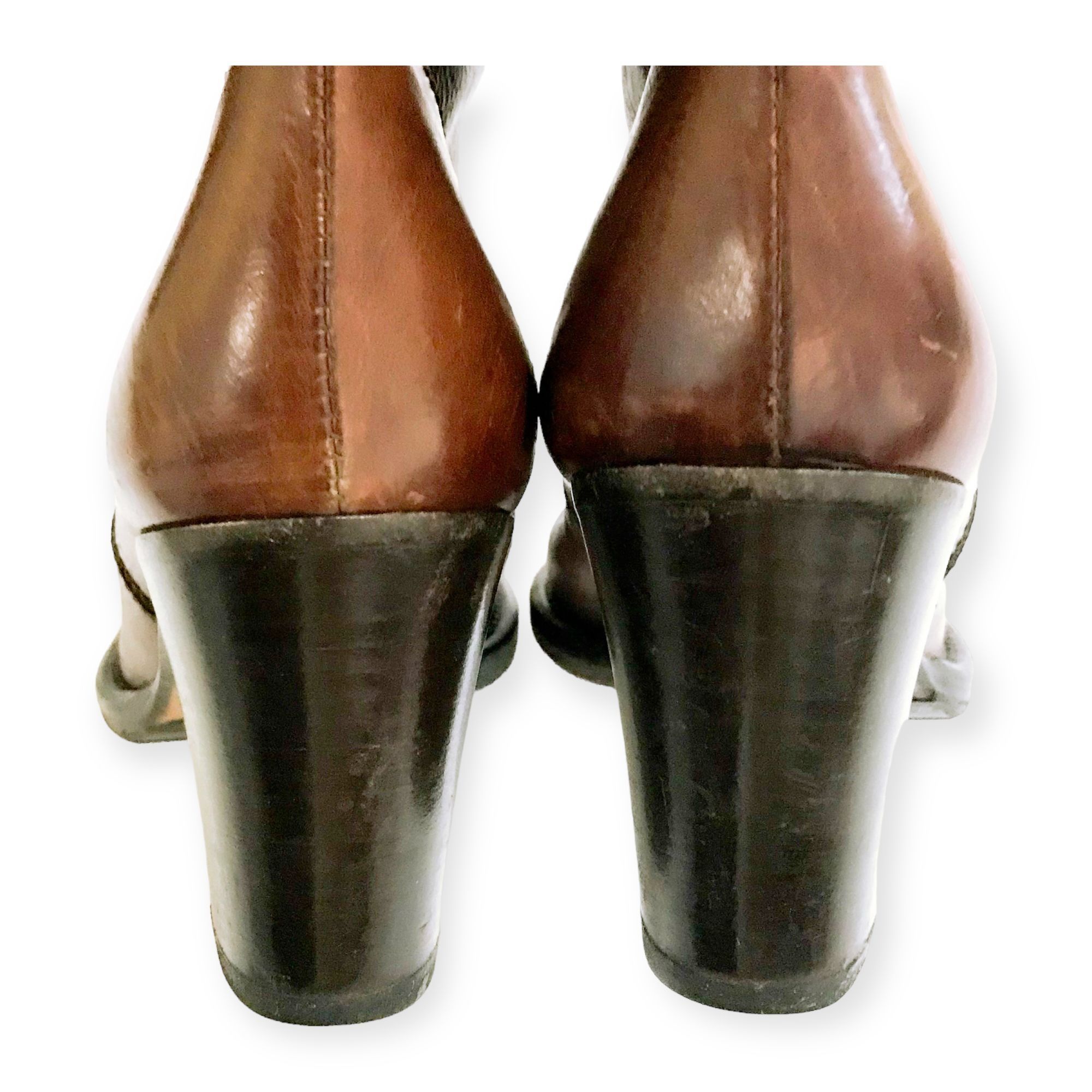 Barbara Bui Barbara Bui Brown Leather Knee High Boots EU 39 Archival Y2K Size US 9 / IT 39 - 5 Thumbnail