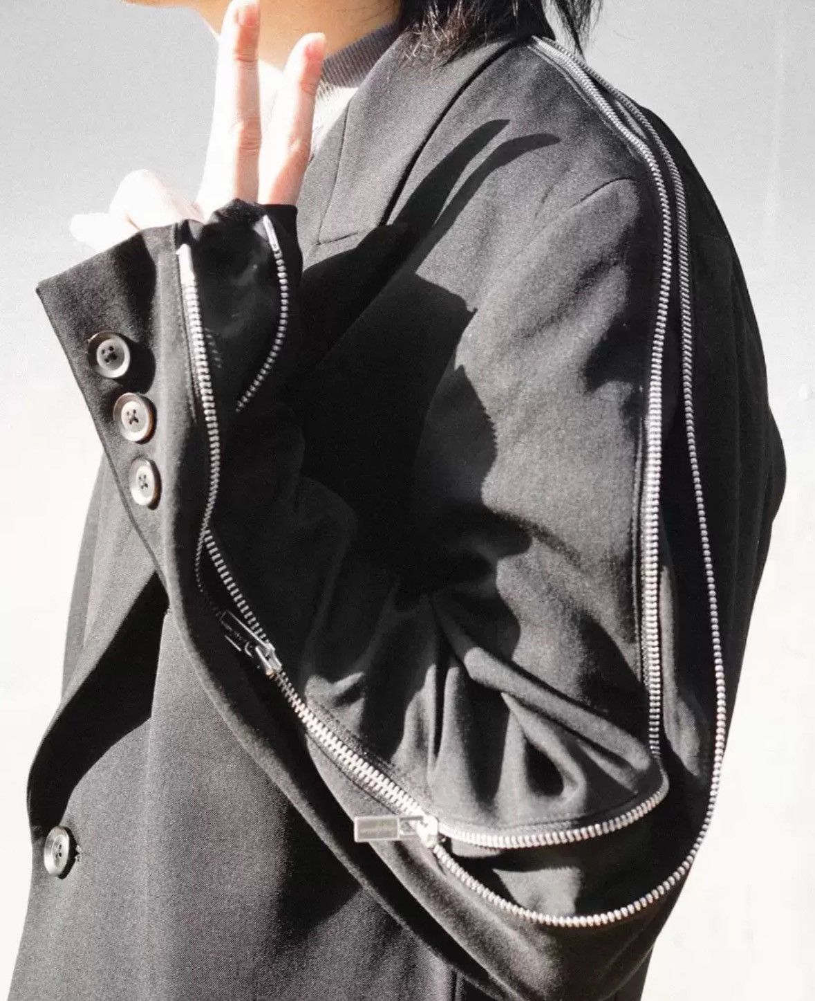 Yohji Yamamoto Yohji Yamamoto 19aw replica zipper coat 2412-Nextarrow Size US M / EU 48-50 / 2 - 6 Thumbnail