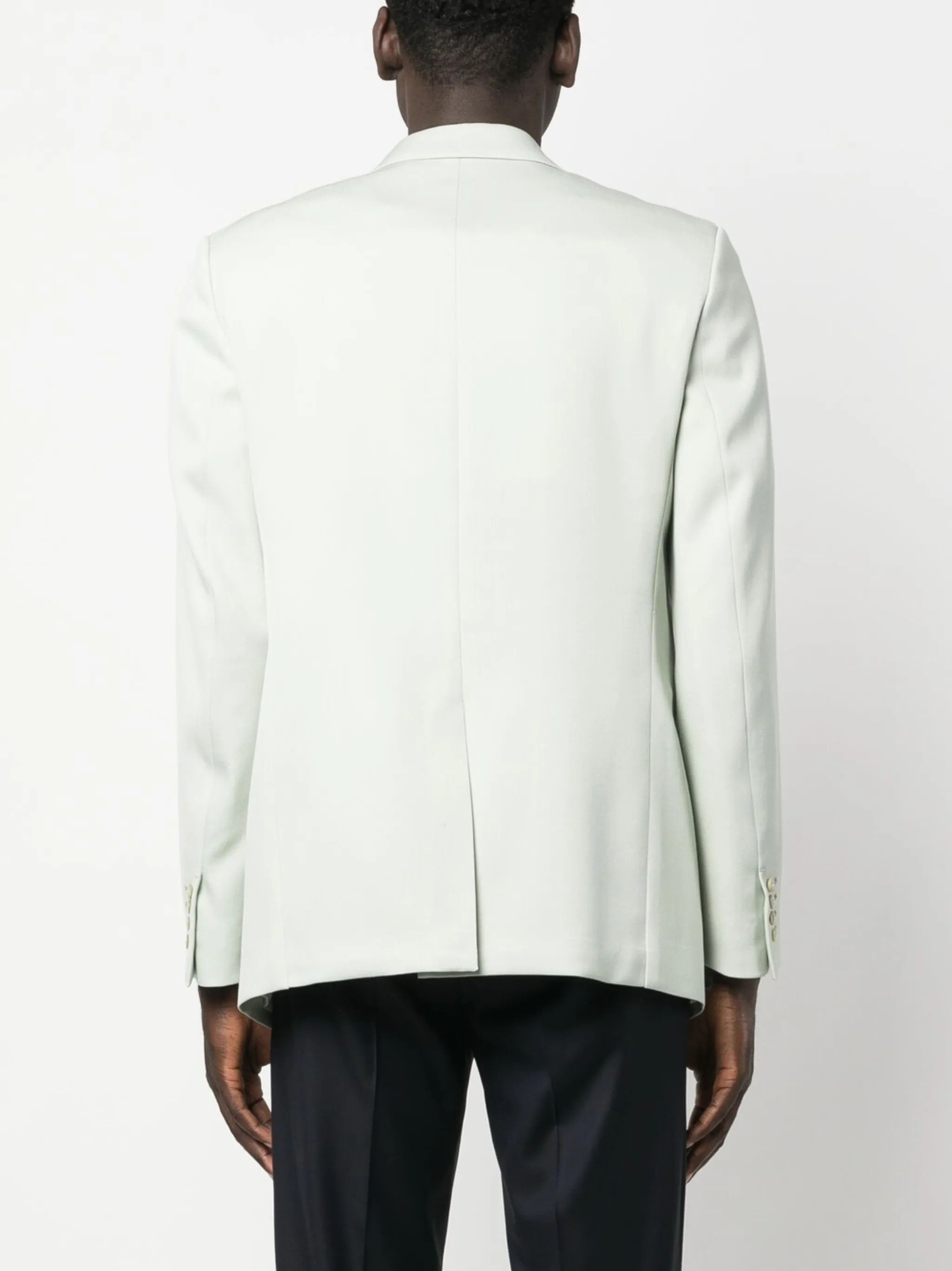 Lanvin o1y0225 Single-Breasted Blazer in Light Green Size US M / EU 48-50 / 2 - 4 Thumbnail