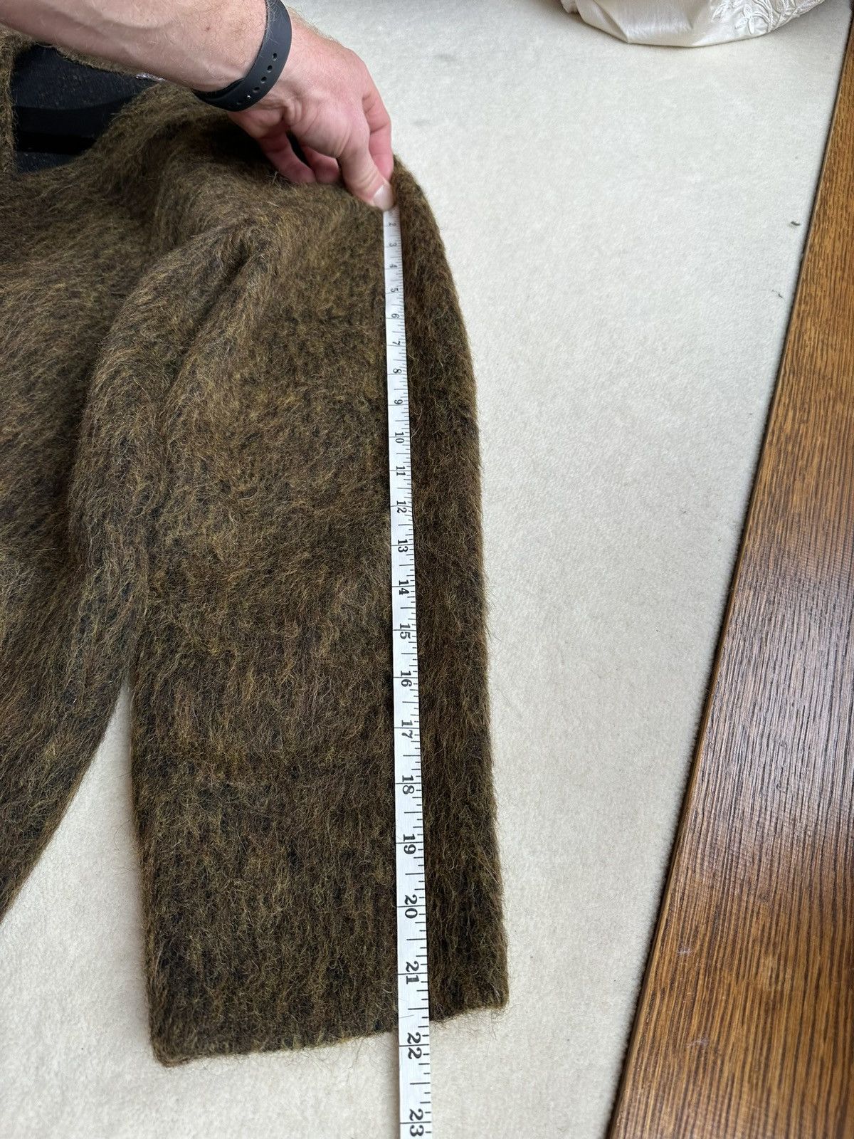Our Legacy FW21 Grail Our Legacy wool alpaca brown cardigan sweater Size US M / EU 48-50 / 2 - 12 Thumbnail
