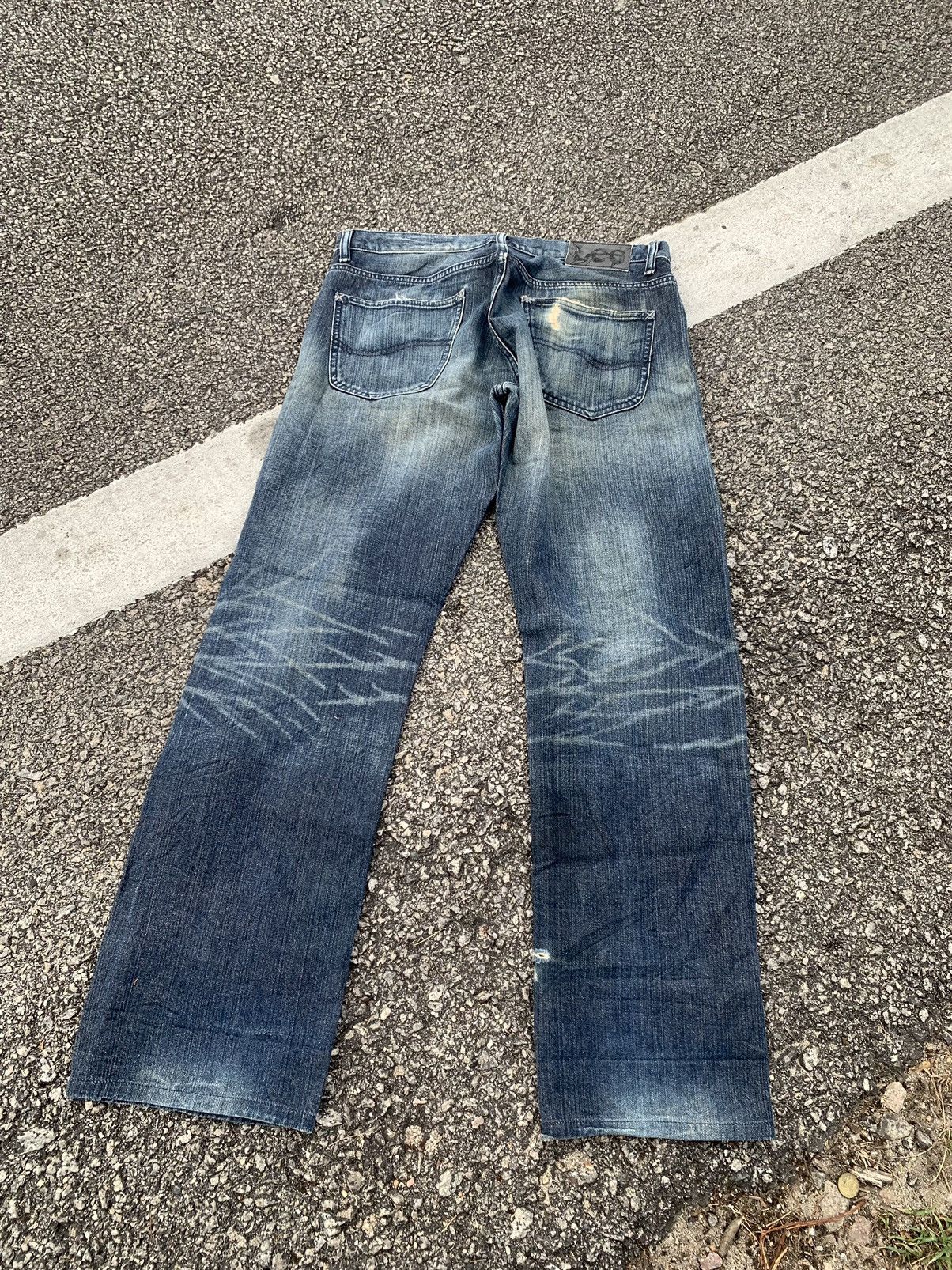 Lee 90s LEE RIDER NICE FADED. Size US 34 / EU 50 - 2 Thumbnail