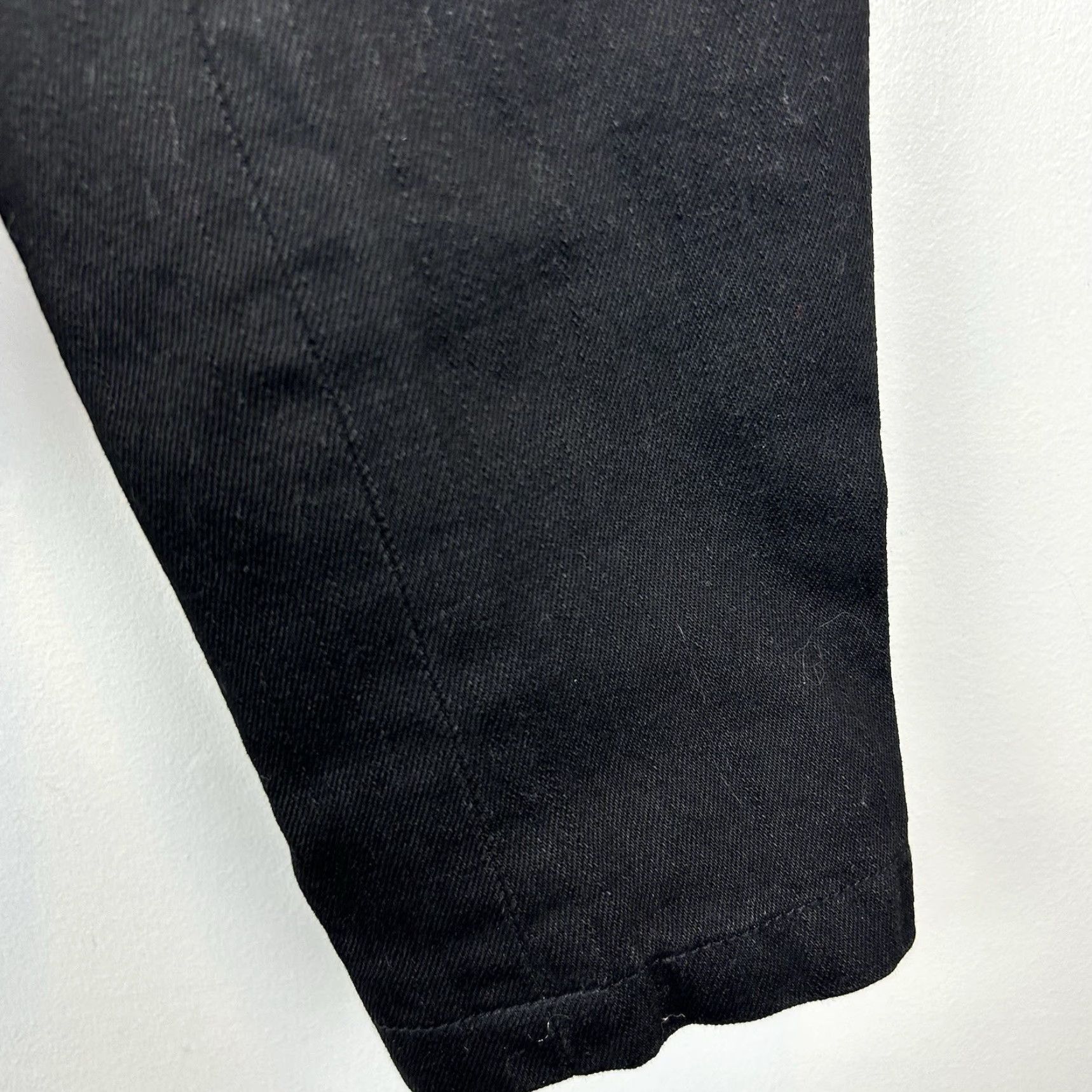 Ralph Lauren VINTAGE Ralph Lauren Jacket Women L Equestrian Velvet Trim Black Denim with velvet trim (Notch Lapel) LRL Blazer Suit Size L / US 10 / IT 46 - 4 Thumbnail