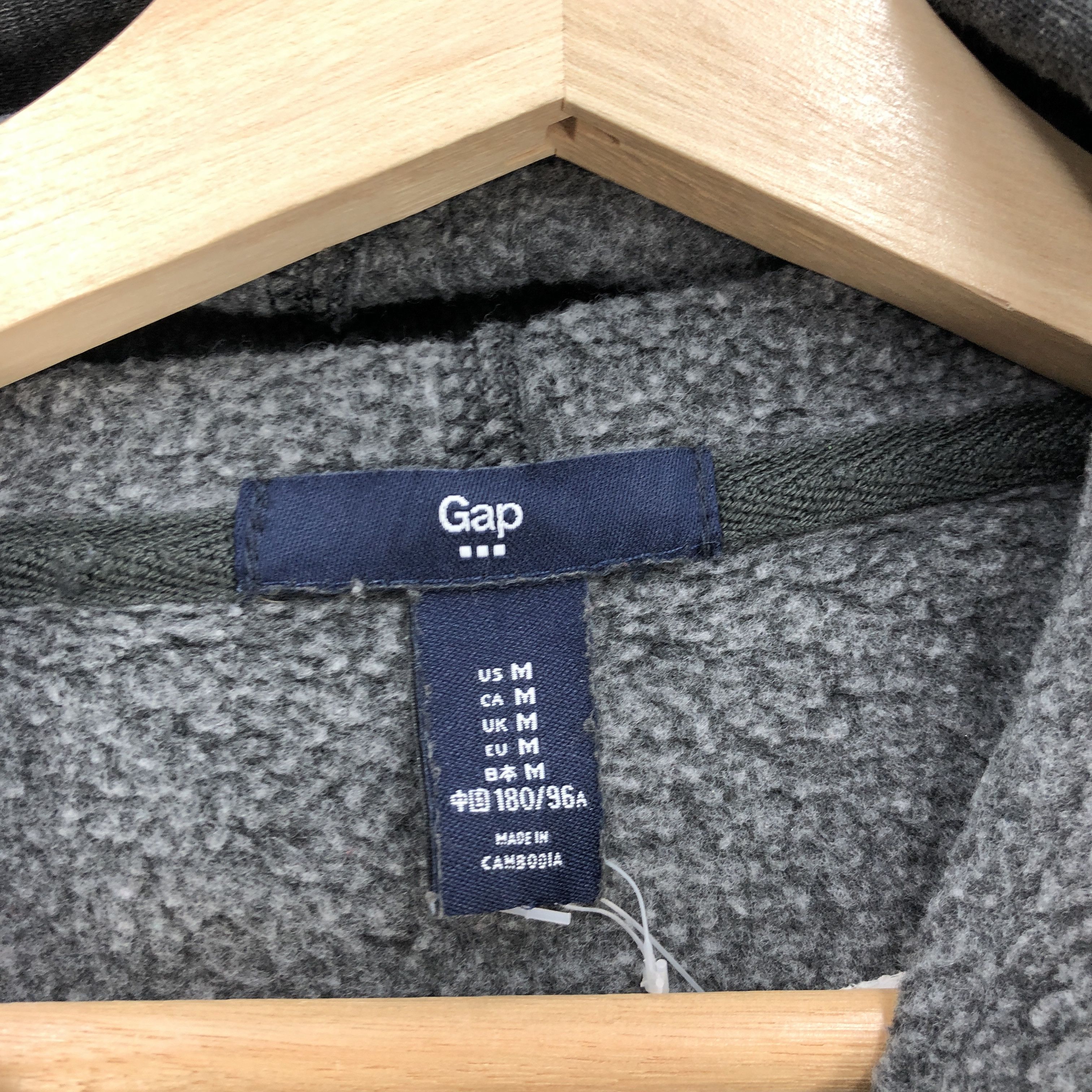 Gap Vintage GAP Hoodie Sweater Gap USA Flag Script Sweatshirt Size US M / EU 48-50 / 2 - 5 Thumbnail