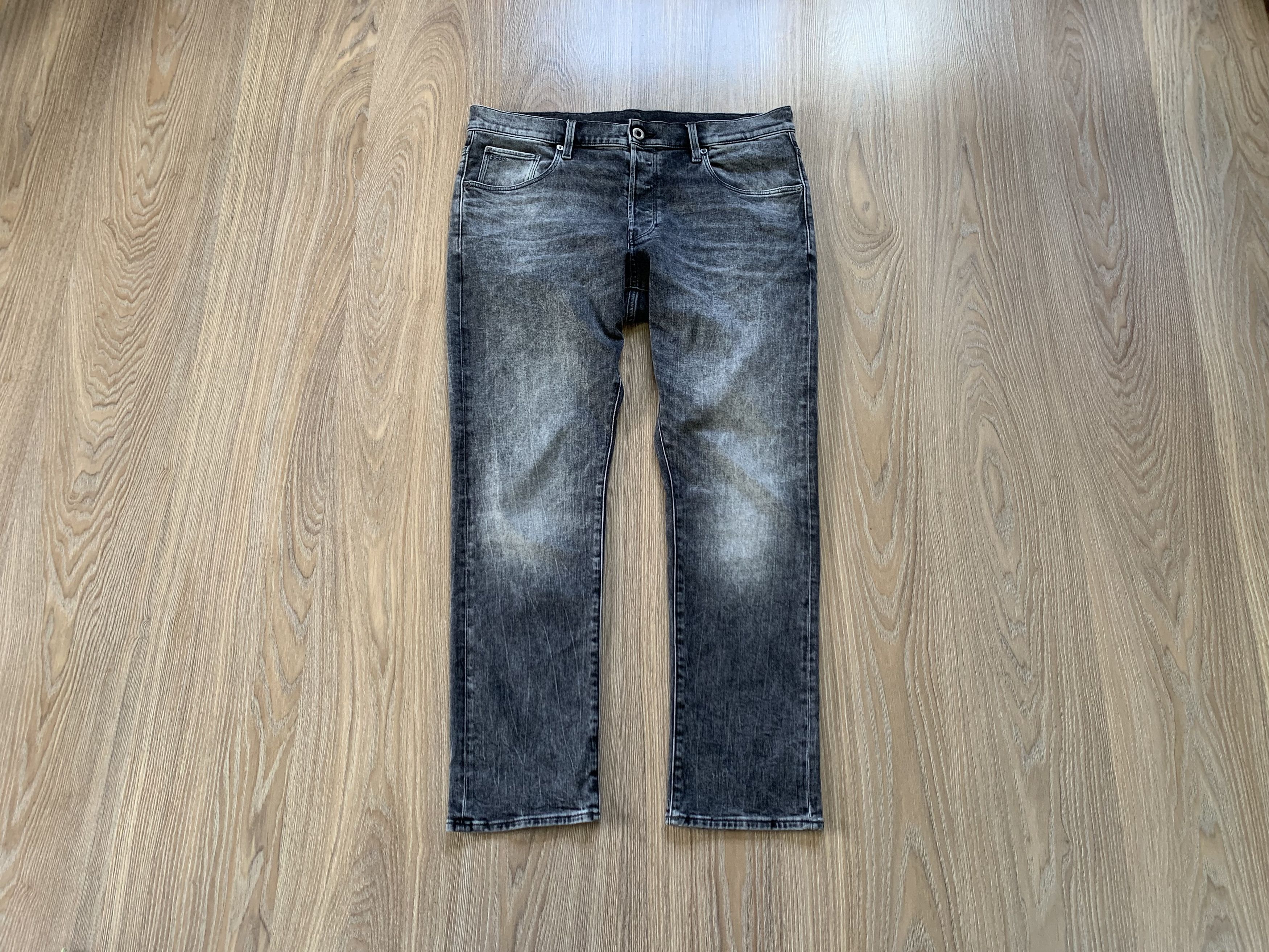 G-Star G-Star Raw 3301 Regular Tapered Grey Jeans Size US 36 / EU 52 - 1 Thumbnail