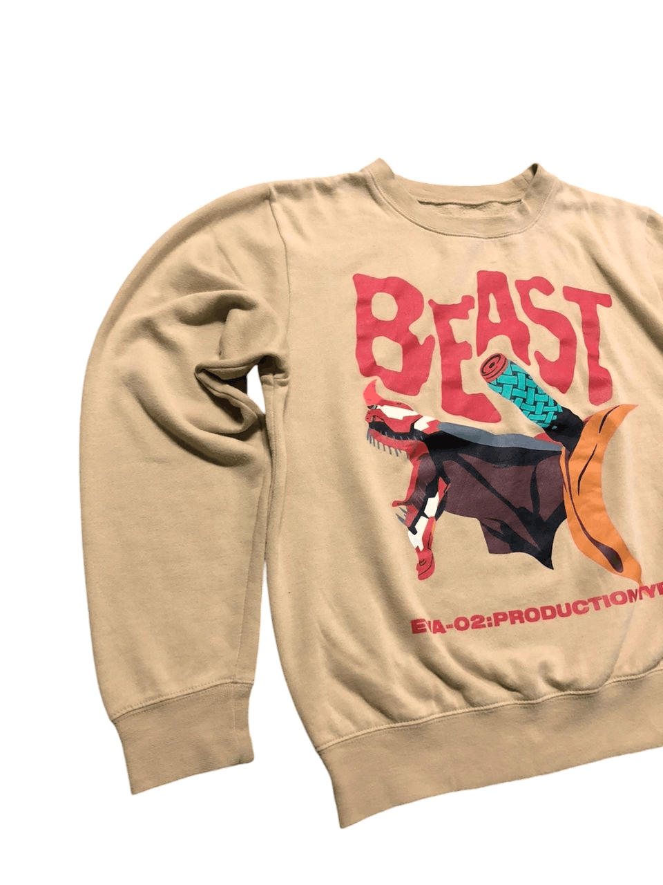 Anime The Beast Evagenlion 2.0 by Sega Sweatshirt Size US M / EU 48-50 / 2 - 4 Thumbnail