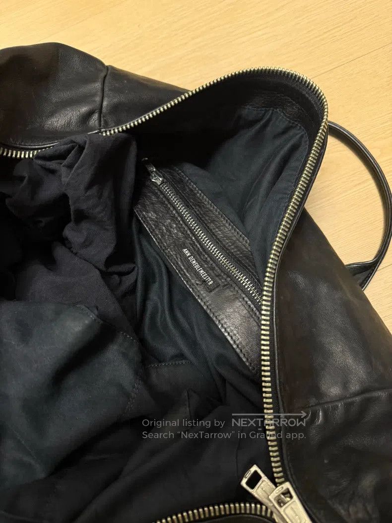 Ann Demeulemeester Boston leather bag
