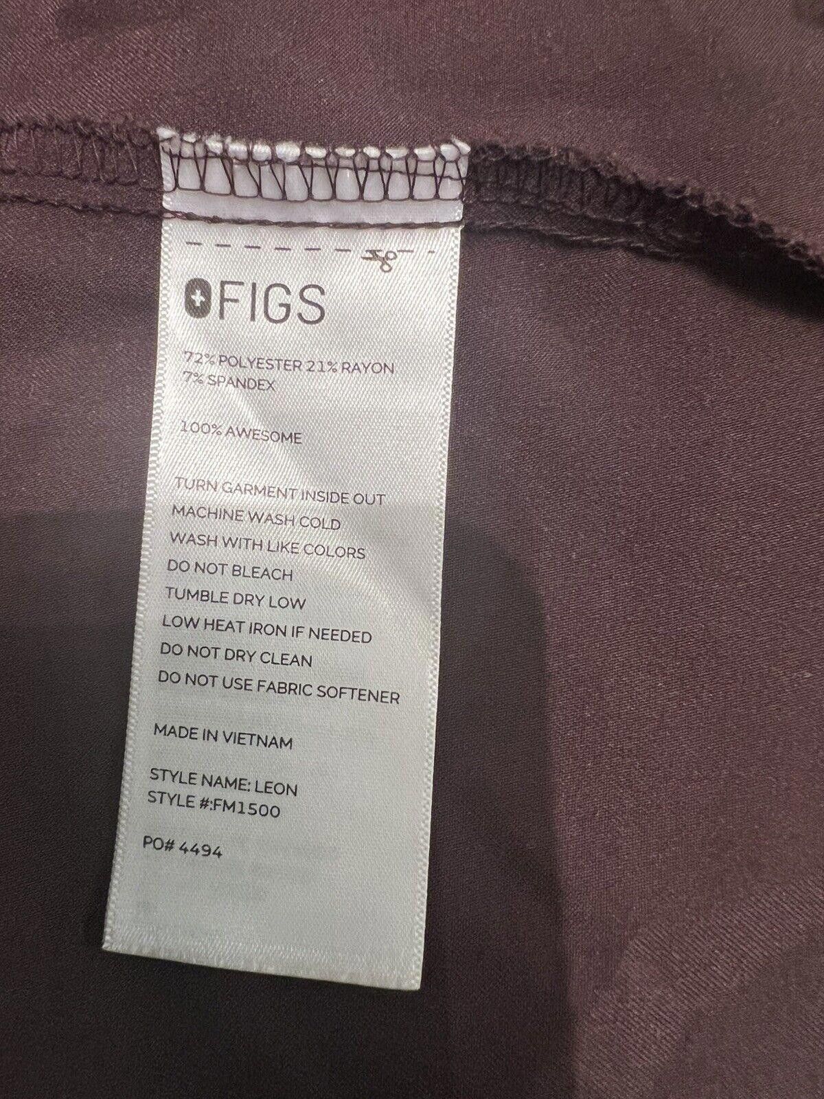 Designer Figs Three Pocket Technical Collection Scrip Top Sz L Size ONE SIZE - 7 Thumbnail