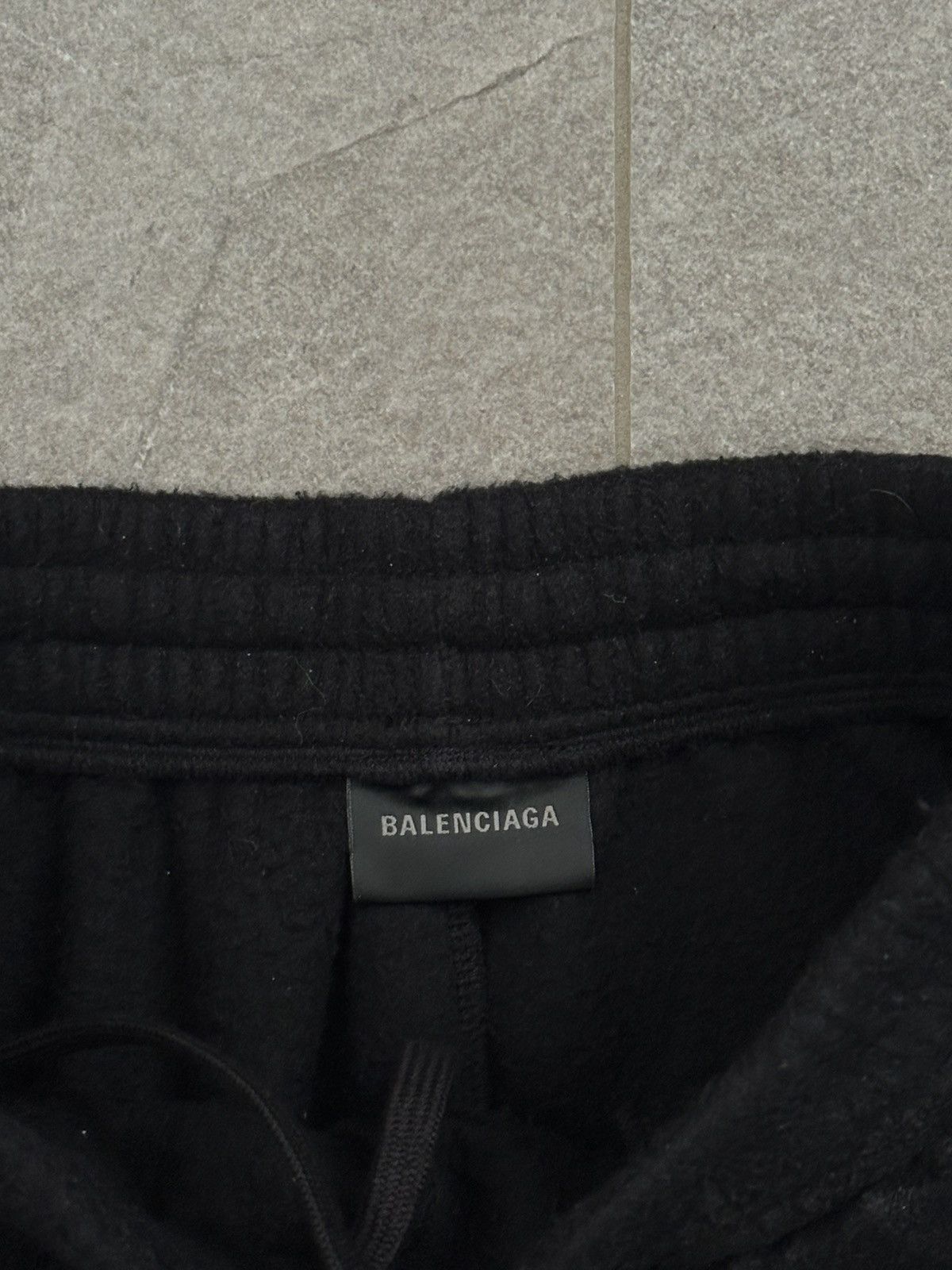 Balenciaga [S] Fall23 Runway Mud stained fleece sweatpants Size US 34 / EU 50 - 5 Thumbnail